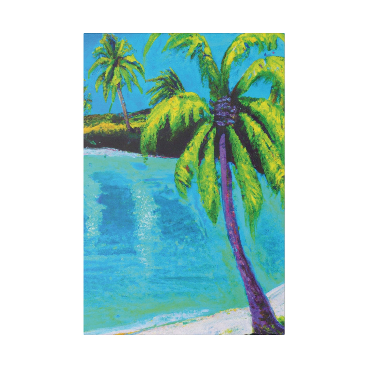 732J - Bahamas Ocean Painting Print | Bahamas | Ocean | Beach | Poster | Home Decor | Wall Art | Canvas