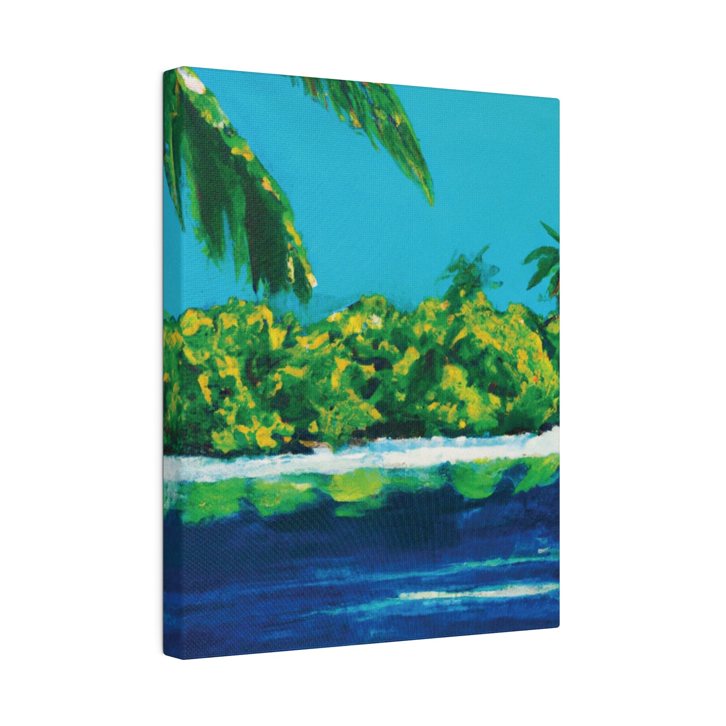 2473X - Bahamas Ocean Painting Print | Bahamas | Ocean | Beach | Poster | Home Decor | Wall Art | Canvas