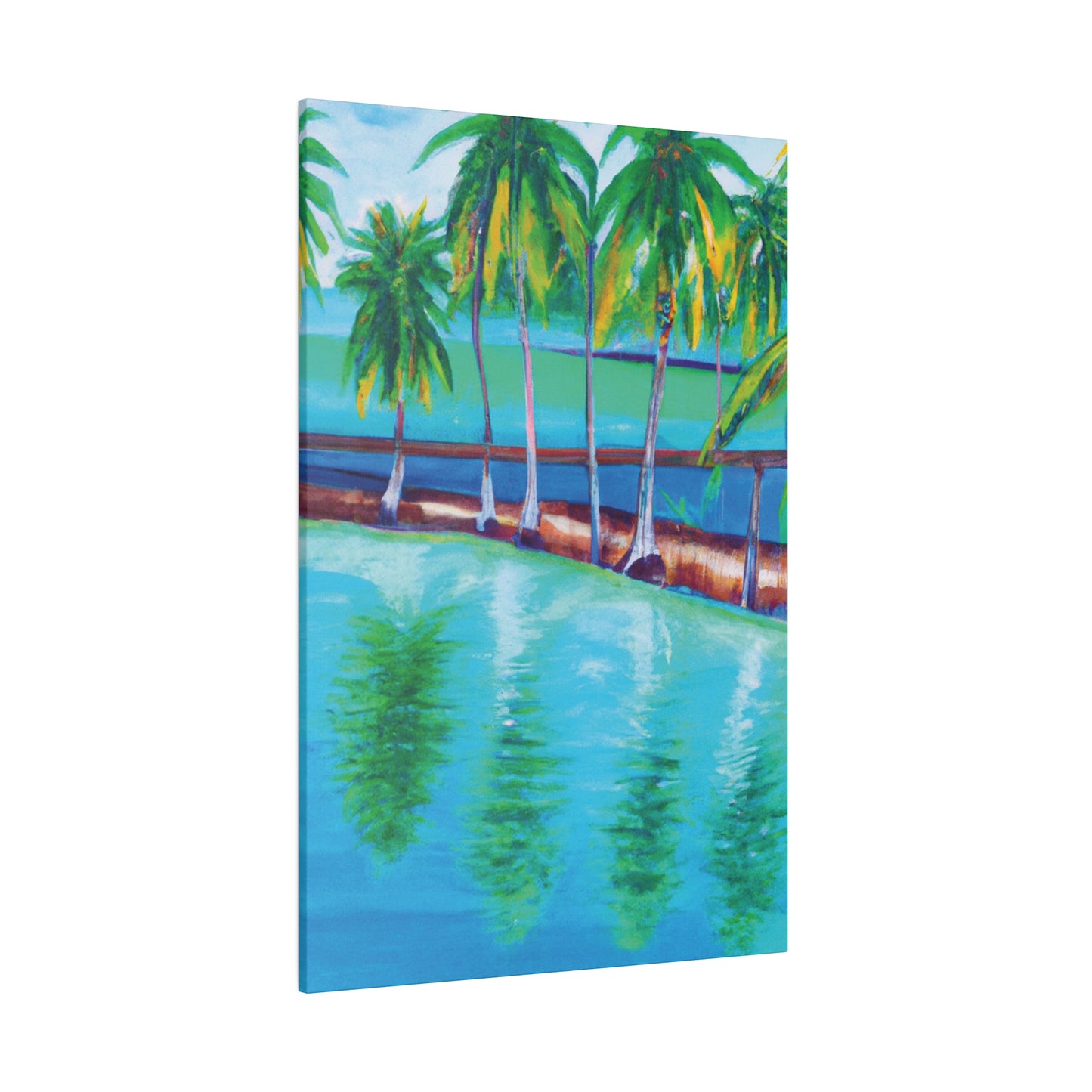 9214C - Bahamas Ocean Painting Print | Bahamas | Ocean | Beach | Poster | Home Decor | Wall Art | Canvas