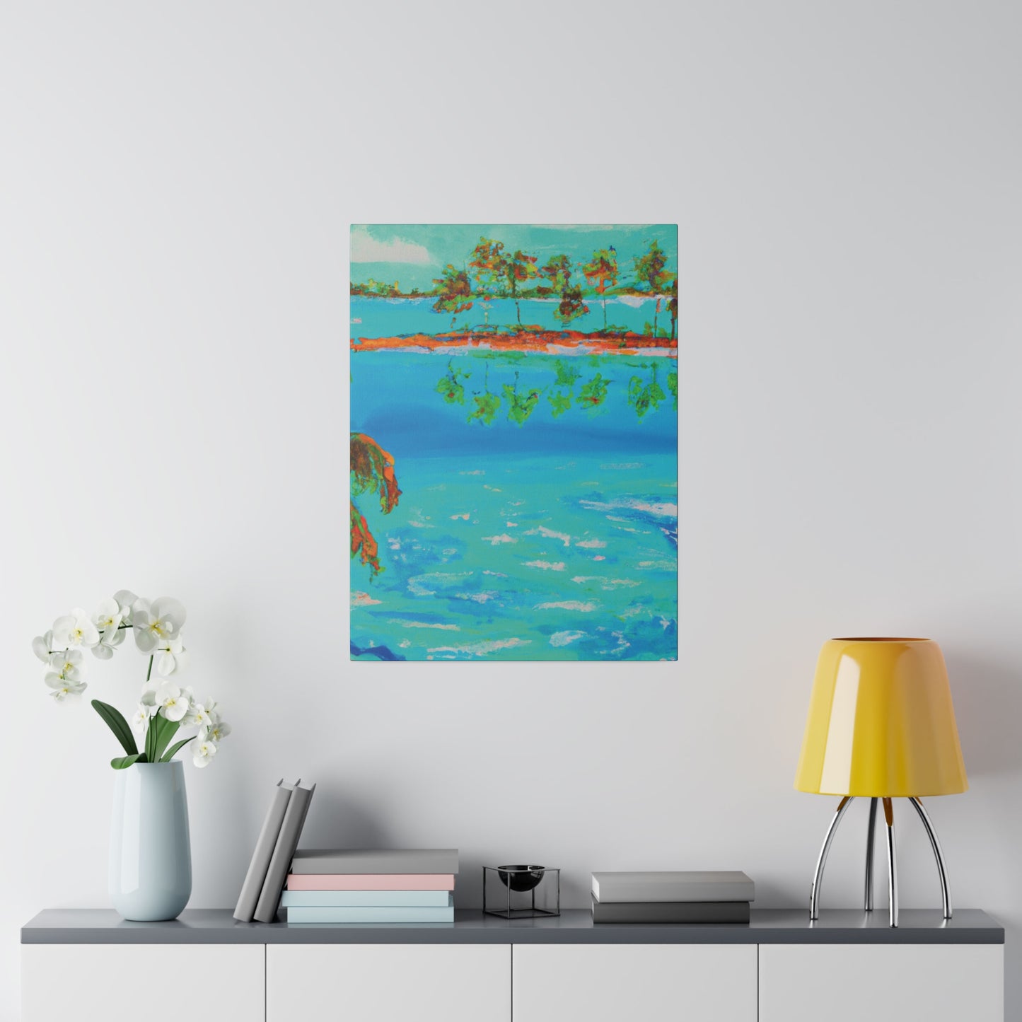 5171E - Bahamas Ocean Painting Print | Bahamas | Ocean | Beach | Poster | Home Decor | Wall Art | Canvas