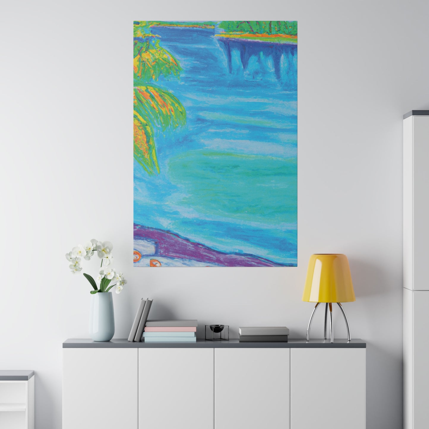 3842G - Bahamas Ocean Painting Print | Bahamas | Ocean | Beach | Poster | Home Decor | Wall Art | Canvas