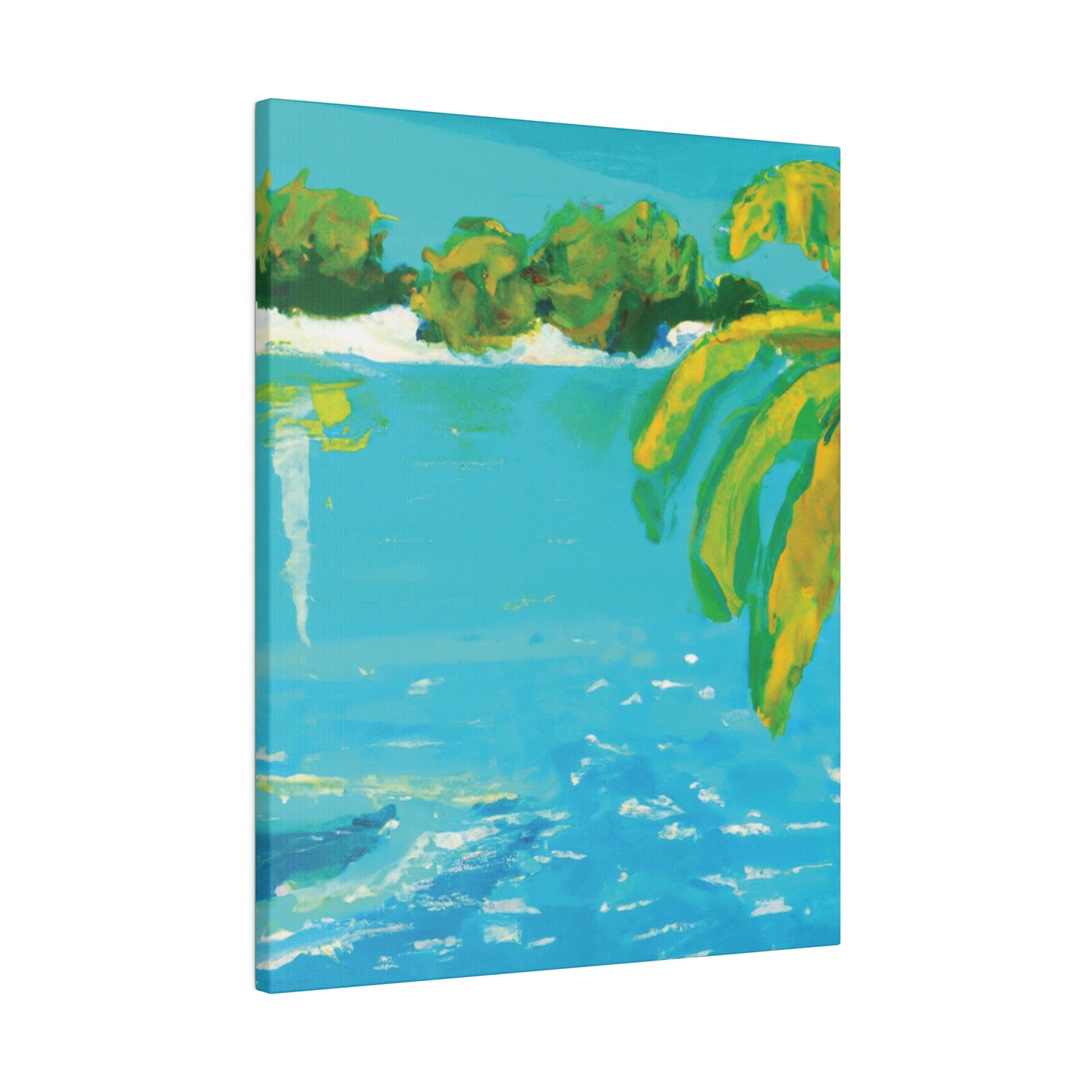 2261V - Bahamas Ocean Painting Print | Bahamas | Ocean | Beach | Poster | Home Decor | Wall Art | Canvas