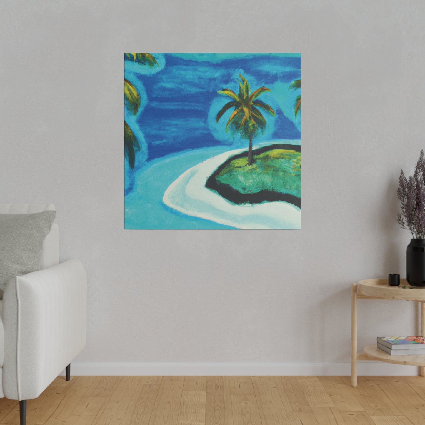 4265U - Bahamas Ocean Painting Print | Bahamas | Ocean | Beach | Poster | Home Decor | Wall Art | Canvas