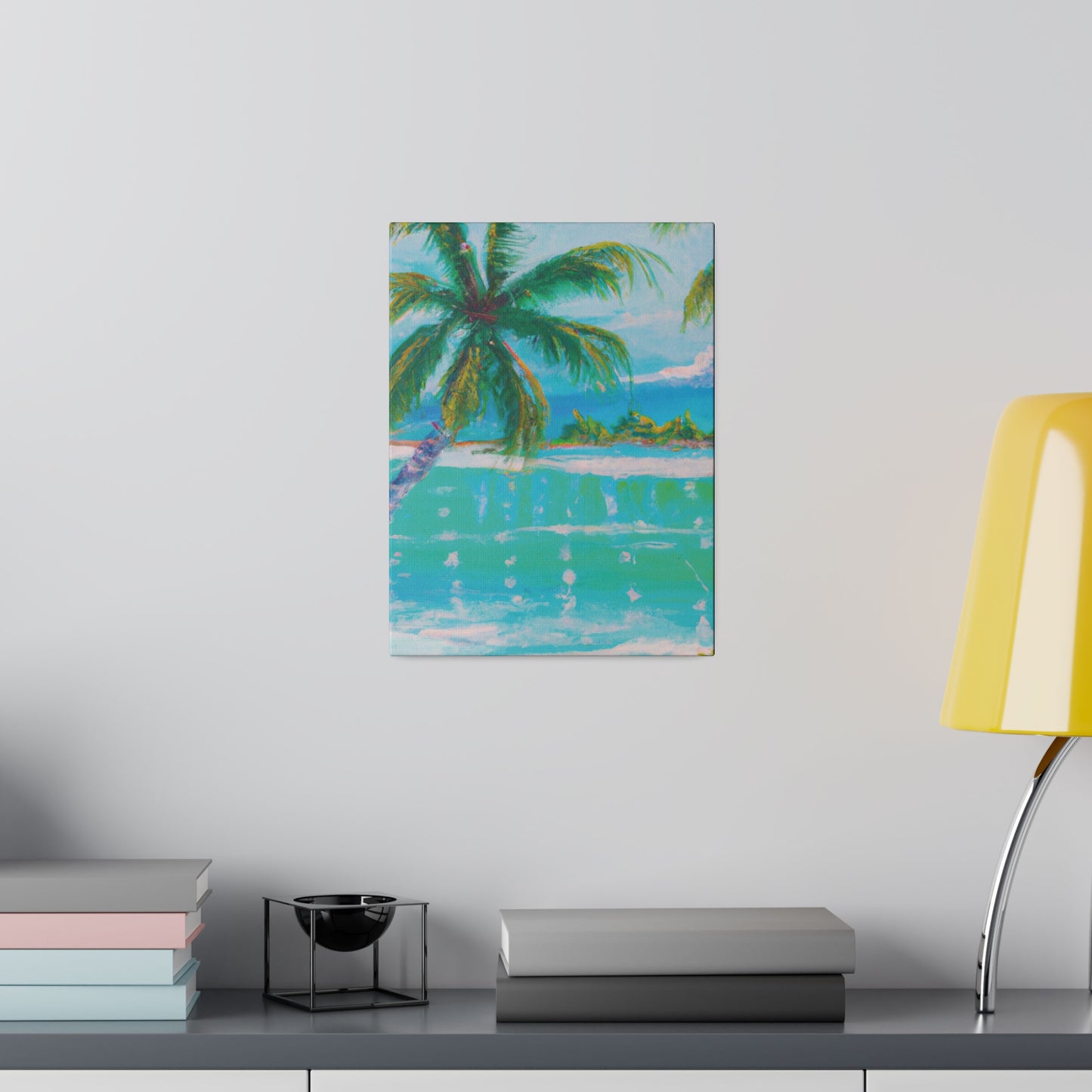 9452K - Bahamas Ocean Painting Print | Bahamas | Ocean | Beach | Poster | Home Decor | Wall Art | Canvas