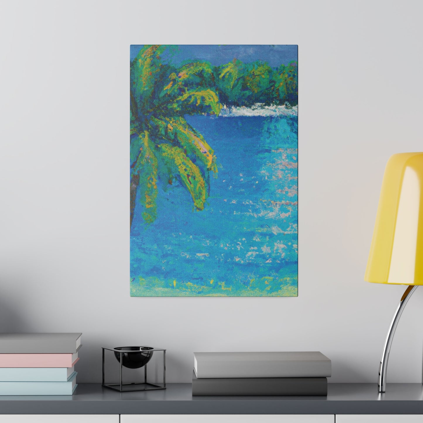 4645A - Bahamas Ocean Painting Print | Bahamas | Ocean | Beach | Poster | Home Decor | Wall Art | Canvas