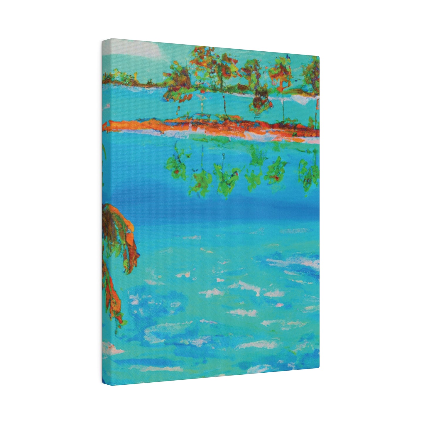 5171E - Bahamas Ocean Painting Print | Bahamas | Ocean | Beach | Poster | Home Decor | Wall Art | Canvas