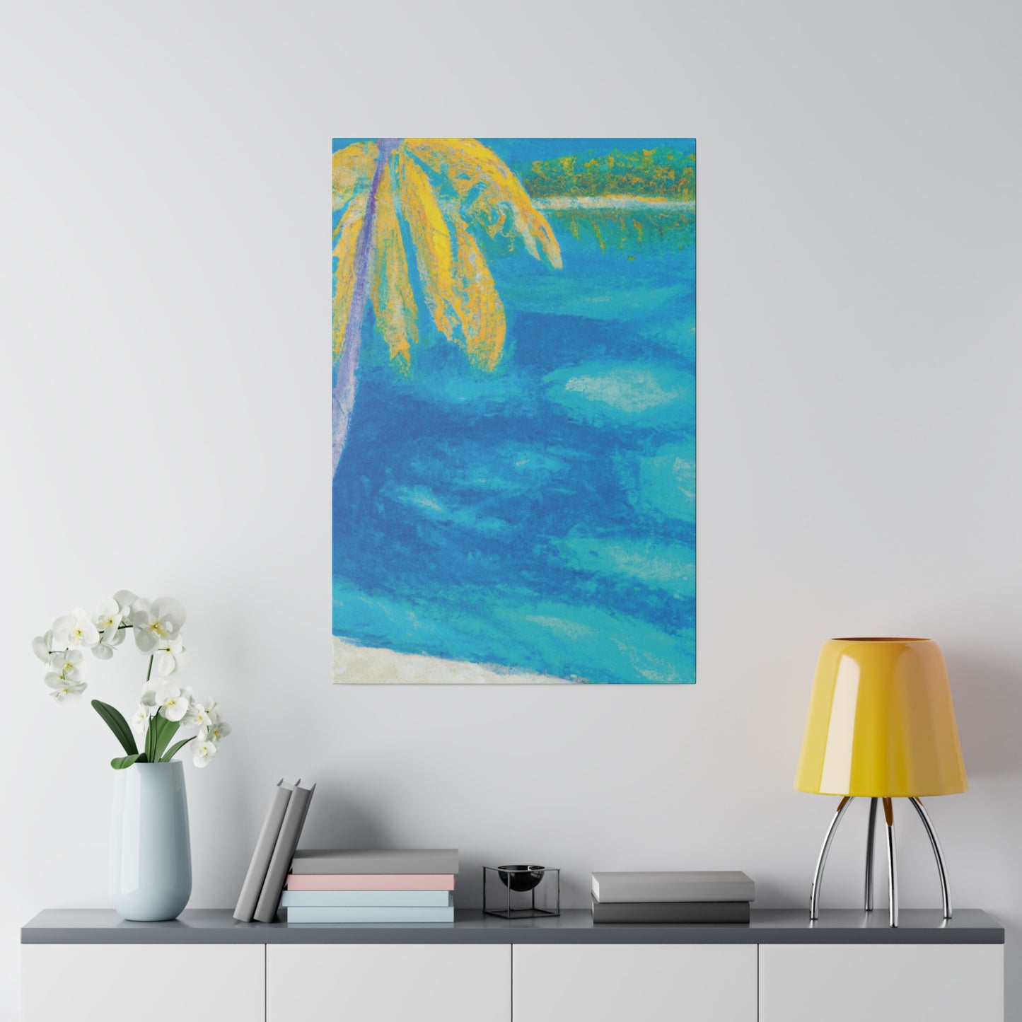 5874A - Bahamas Ocean Painting Print | Bahamas | Ocean | Beach | Poster | Home Decor | Wall Art | Canvas