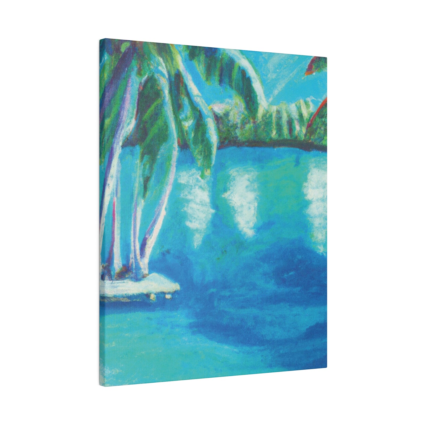 3187V - Bahamas Ocean Painting Print | Bahamas | Ocean | Beach | Poster | Home Decor | Wall Art | Canvas