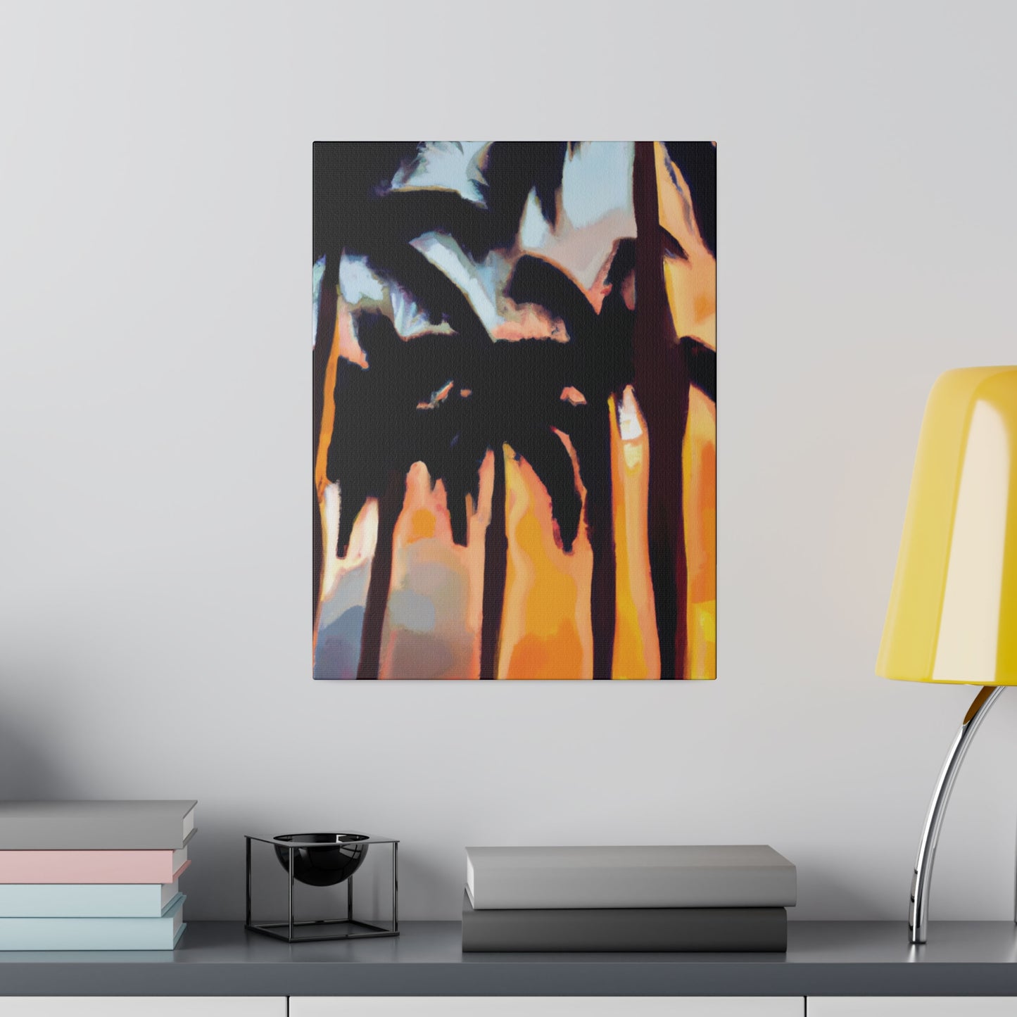 5642H - Miami Beach Sunset Painting Print | Miami | Beach | Sunset | Poster | Home Decor | Wall Art | Canvas