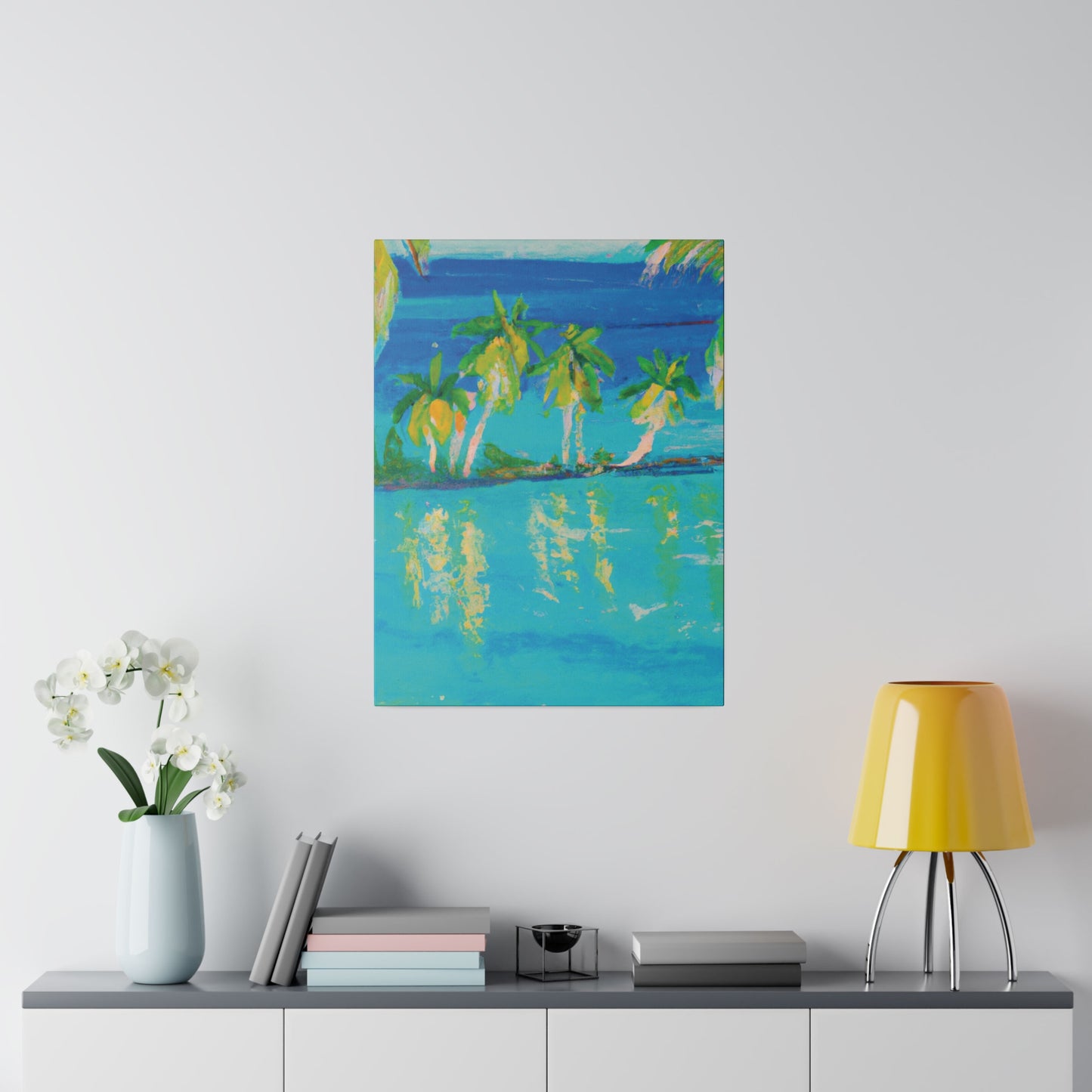 8637V - Bahamas Ocean Painting Print | Bahamas | Ocean | Beach | Poster | Home Decor | Wall Art | Canvas