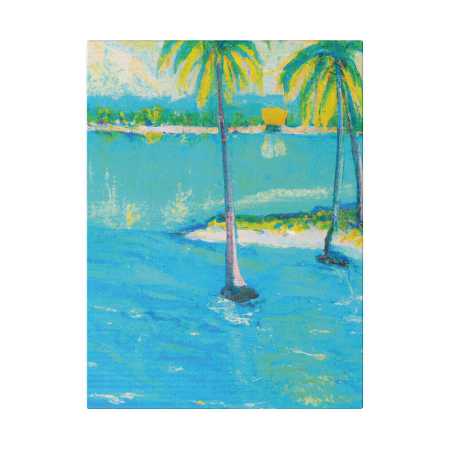 9652X - Bahamas Ocean Painting Print | Bahamas | Ocean | Beach | Poster | Home Decor | Wall Art | Canvas