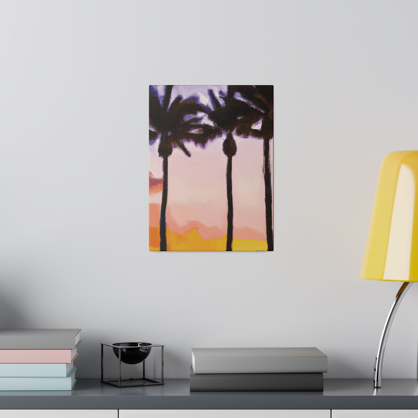 9366G - Miami Beach Sunset Painting Print | Miami | Beach | Sunset | Poster | Home Decor | Wall Art | Canvas