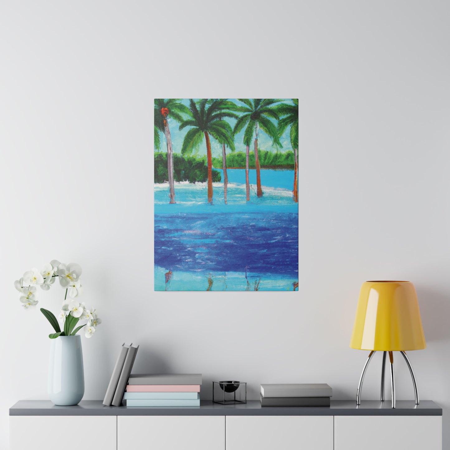 4563X - Bahamas Ocean Painting Print | Bahamas | Ocean | Beach | Poster | Home Decor | Wall Art | Canvas