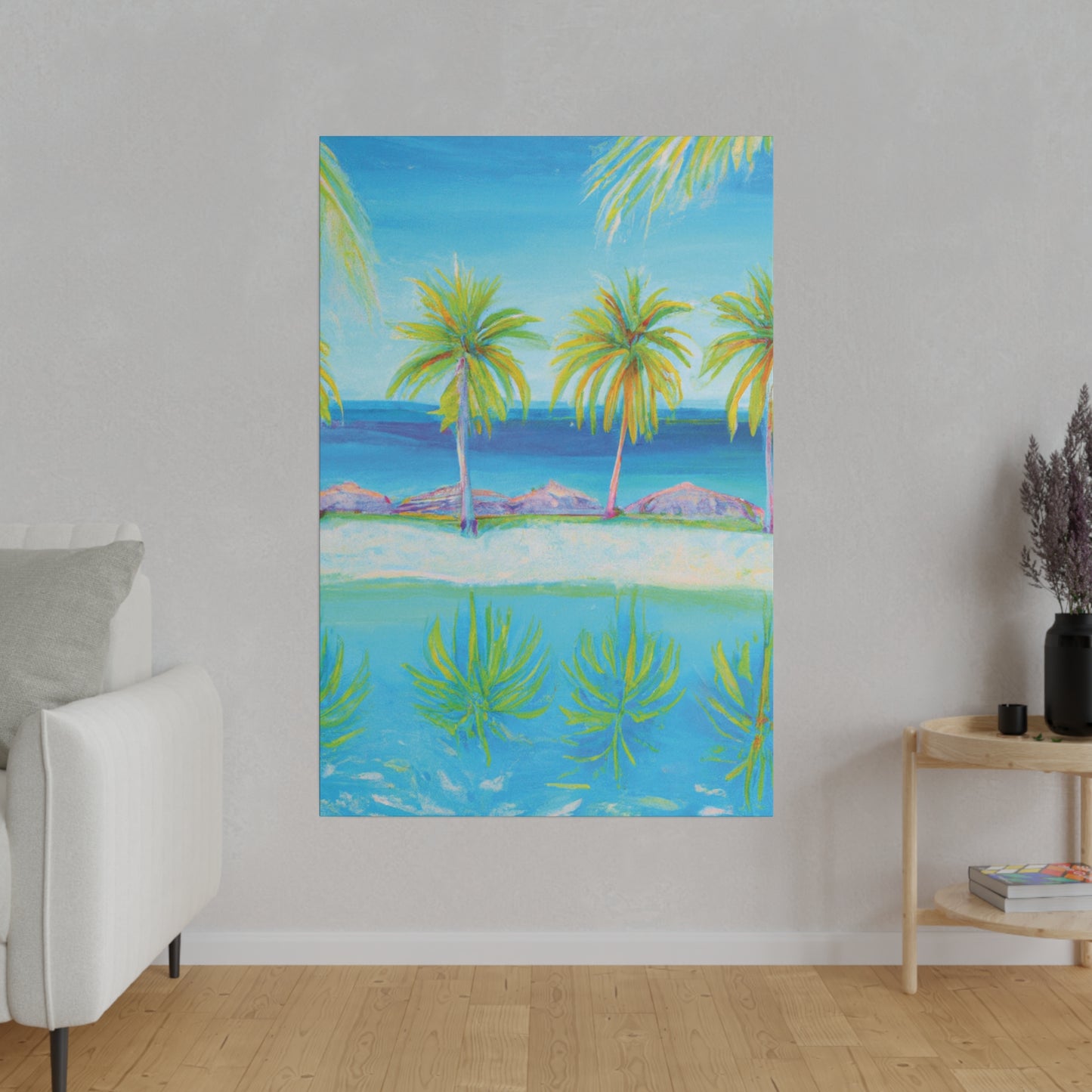 7646F - Bahamas Ocean Painting Print | Bahamas | Ocean | Beach | Poster | Home Decor | Wall Art | Canvas