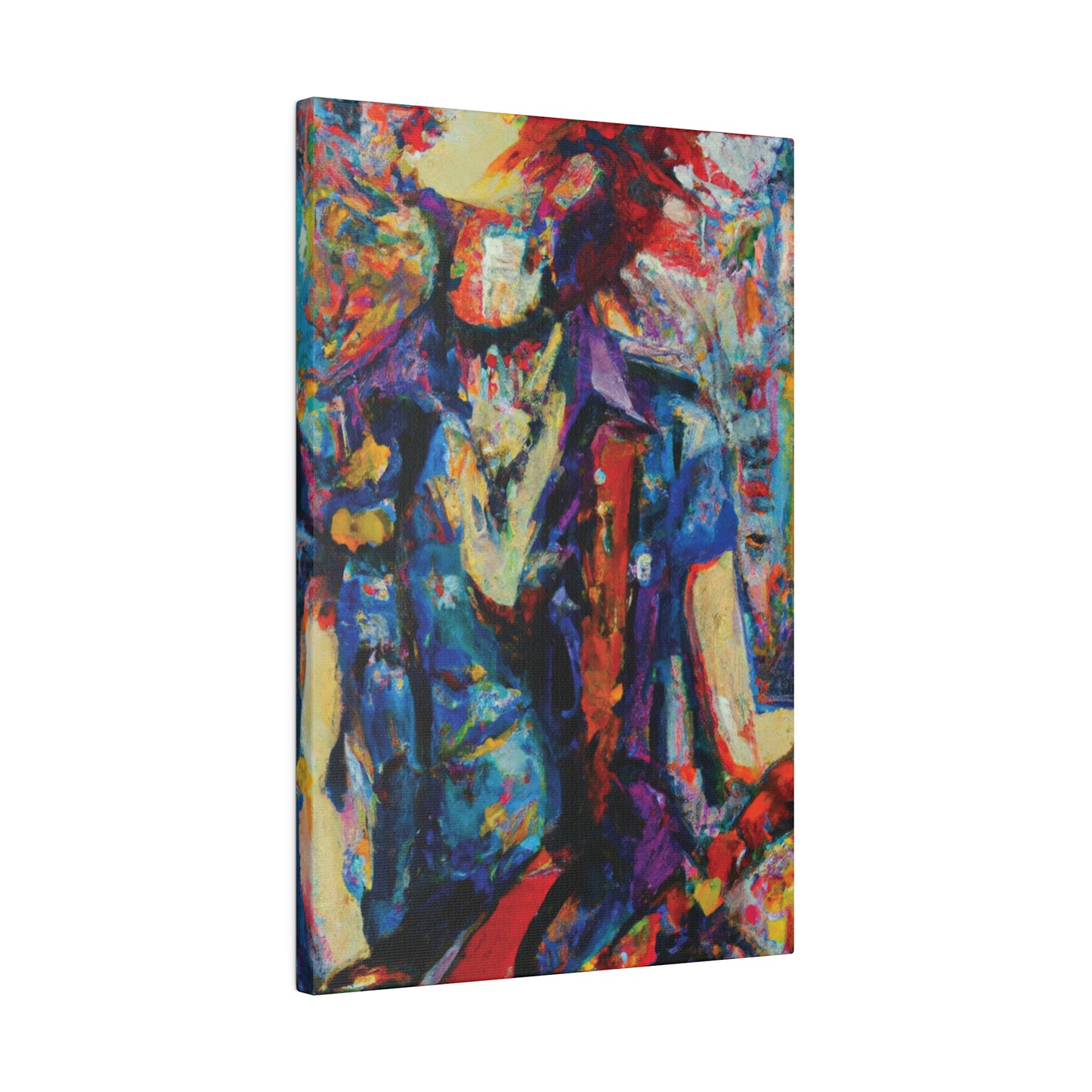 9667F - Rockstar Oil Painting Style Print | Poster | Home Decor | Wall Art | Music Art | Canvas