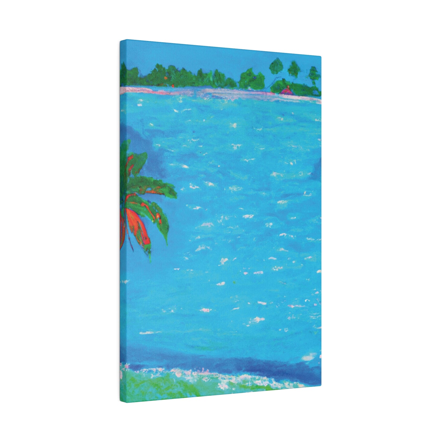 5286G - Bahamas Ocean Painting Print | Bahamas | Ocean | Beach | Poster | Home Decor | Wall Art | Canvas