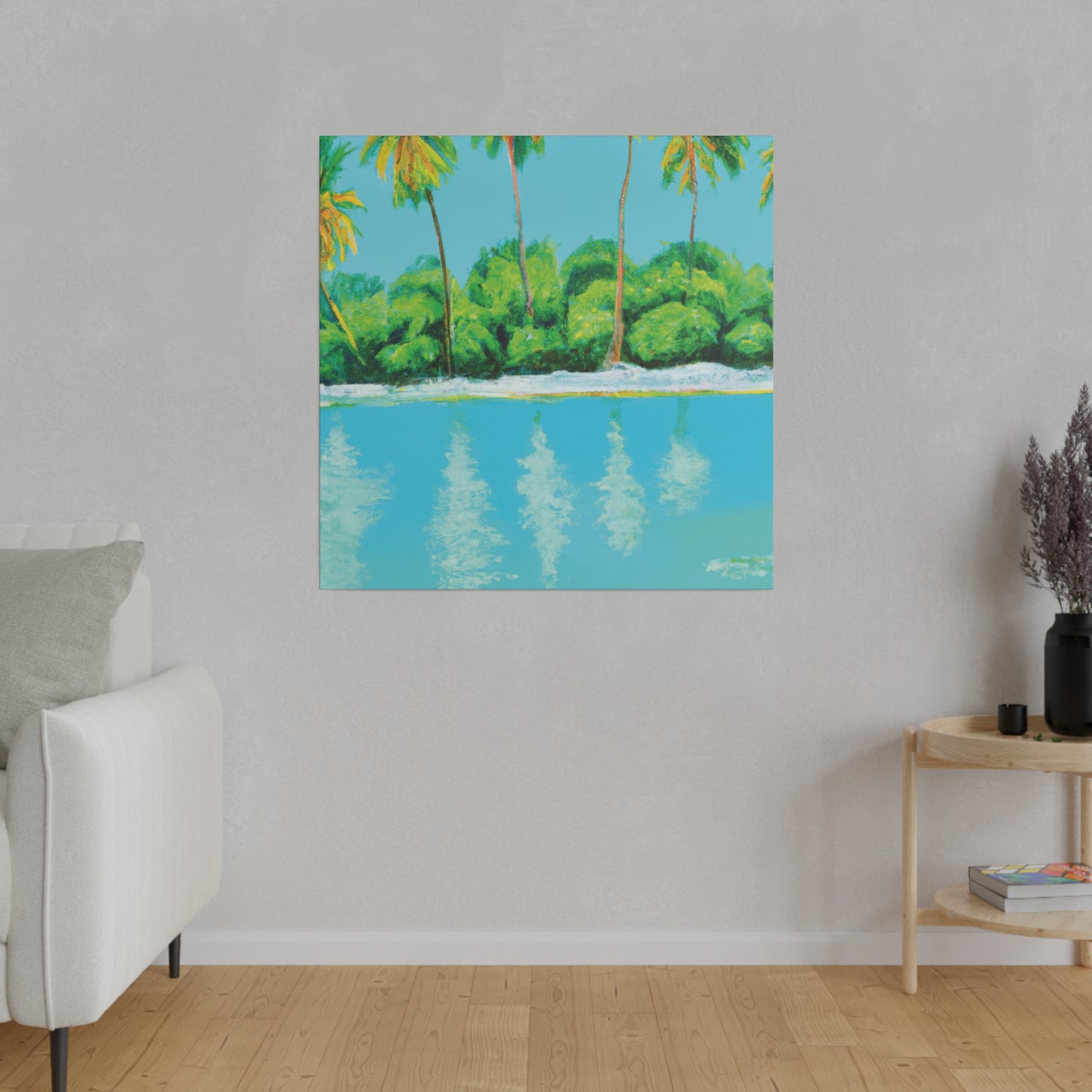 7552U - Bahamas Ocean Painting Print | Bahamas | Ocean | Beach | Poster | Home Decor | Wall Art | Canvas