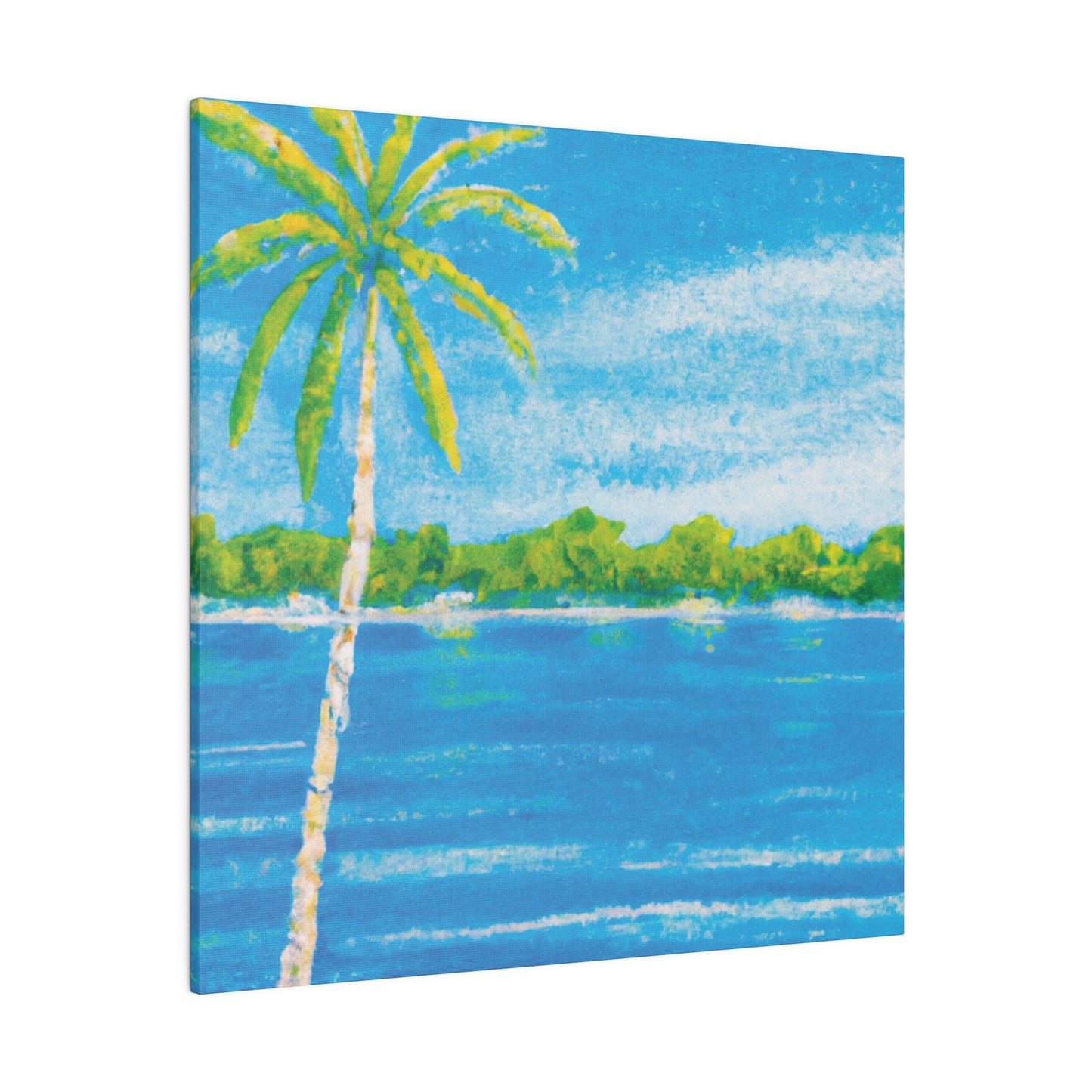 9803Q - Bahamas Ocean Painting Print | Bahamas | Ocean | Beach | Poster | Home Decor | Wall Art | Canvas