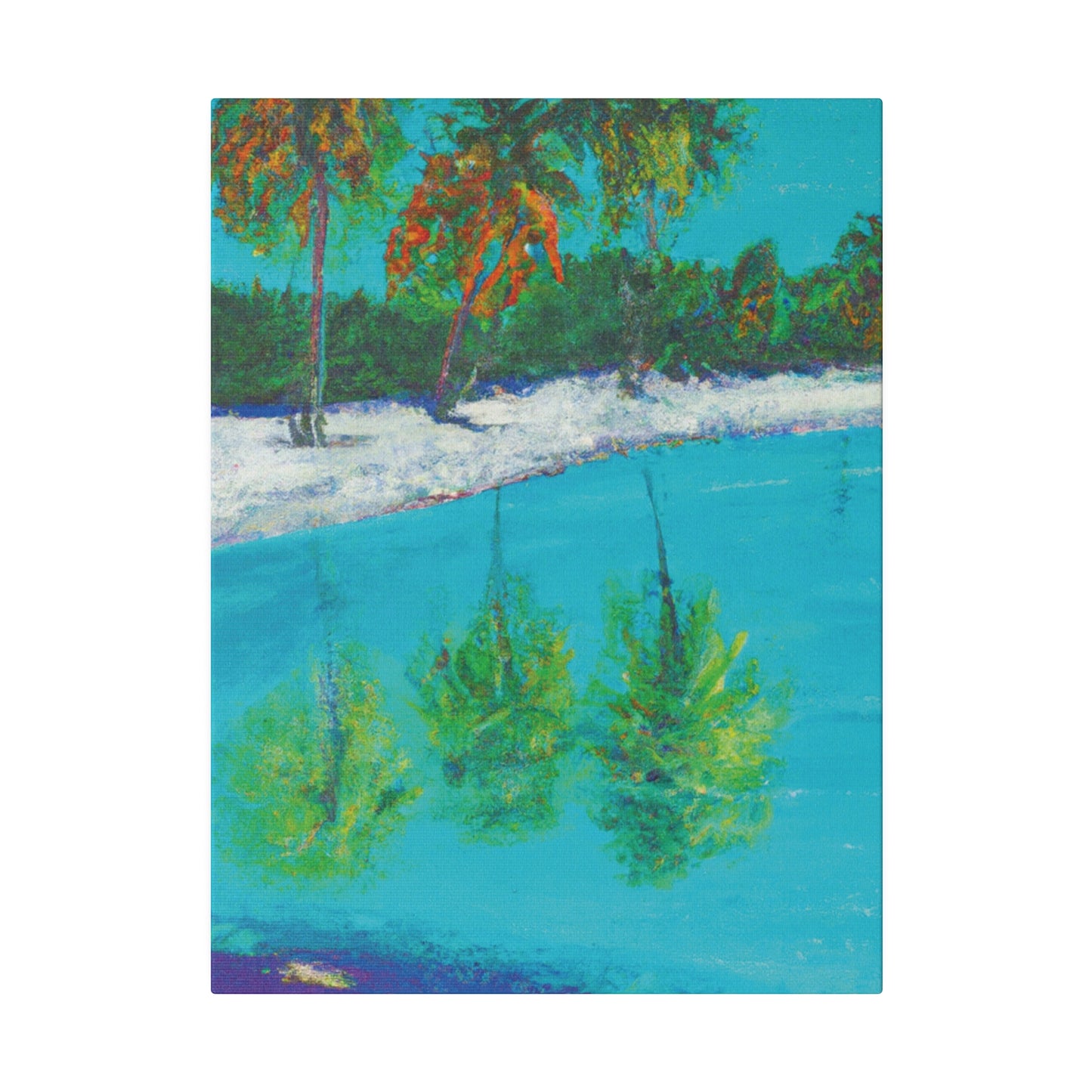 8297H - Bahamas Ocean Painting Print | Bahamas | Ocean | Beach | Poster | Home Decor | Wall Art | Canvas