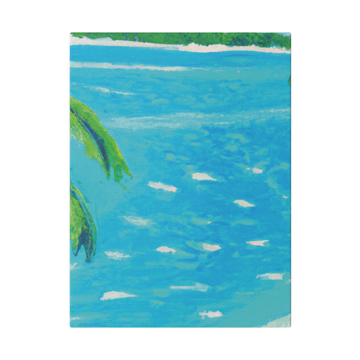 5684E - Bahamas Ocean Painting Print | Bahamas | Ocean | Beach | Poster | Home Decor | Wall Art | Canvas