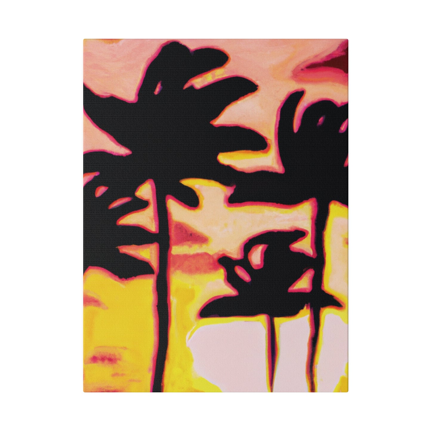 9329P - Miami Beach Sunset Painting Print | Miami | Beach | Sunset | Poster | Home Decor | Wall Art | Canvas