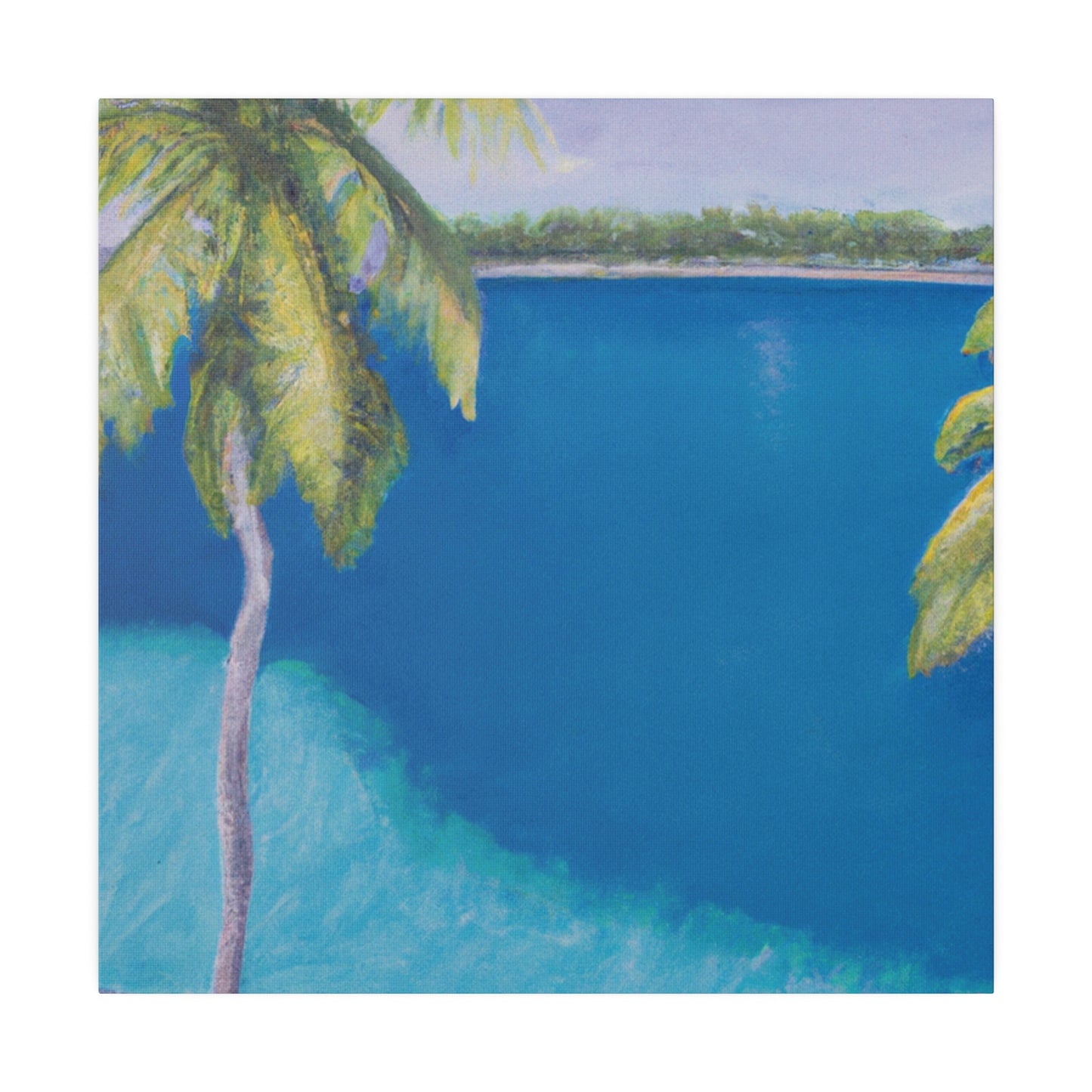 8739X - Bahamas Ocean Painting Print | Bahamas | Ocean | Beach | Poster | Home Decor | Wall Art | Canvas