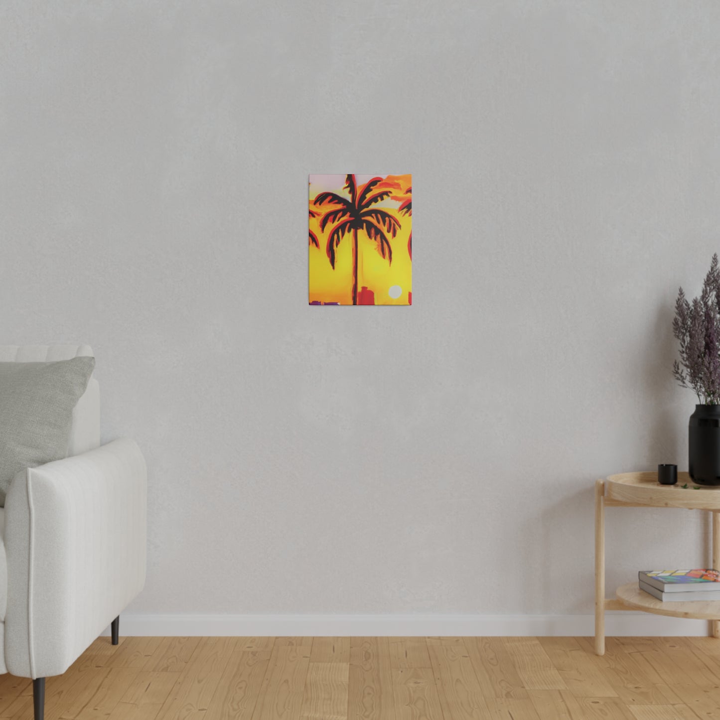 6539T - Miami Beach Sunset Painting Print | Miami | Beach | Sunset | Poster | Home Decor | Wall Art | Canvas