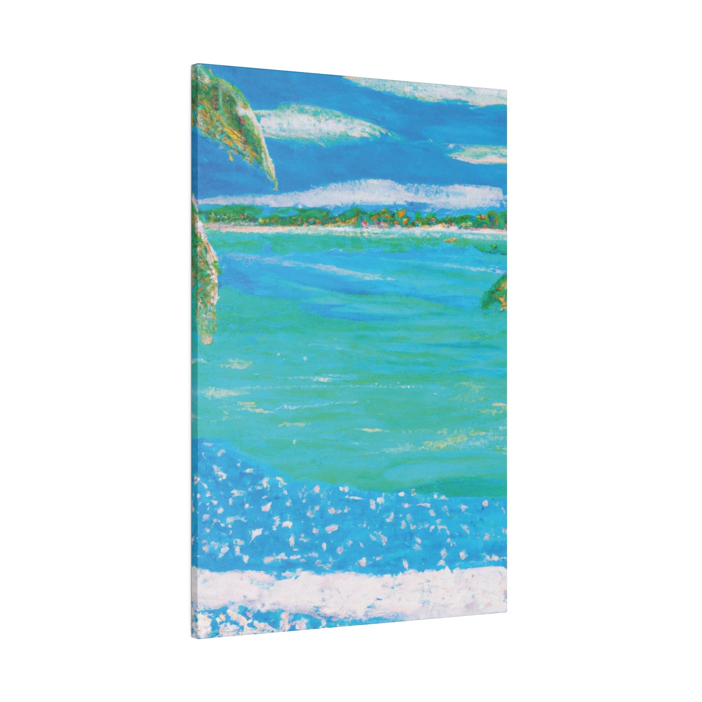 4740W - Bahamas Ocean Painting Print | Bahamas | Ocean | Beach | Poster | Home Decor | Wall Art | Canvas