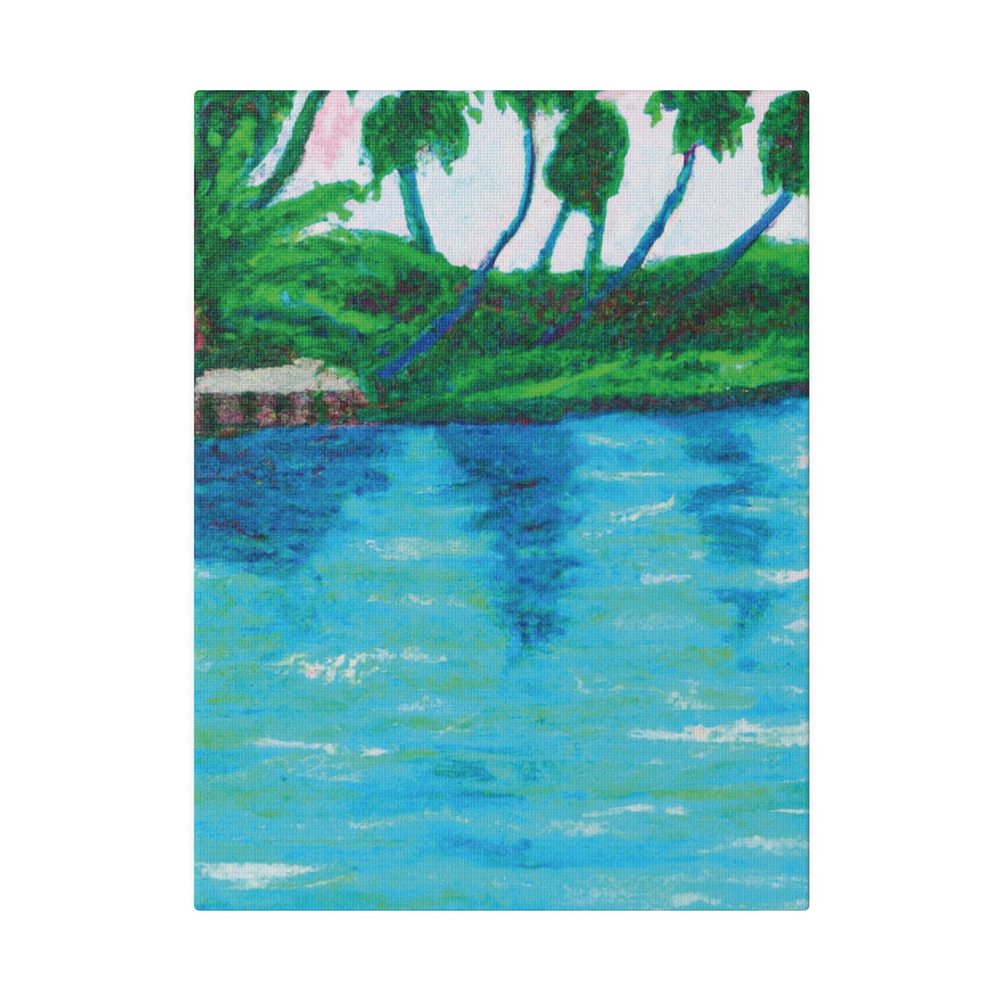 9457L - Bahamas Ocean Painting Print | Bahamas | Ocean | Beach | Poster | Home Decor | Wall Art | Canvas