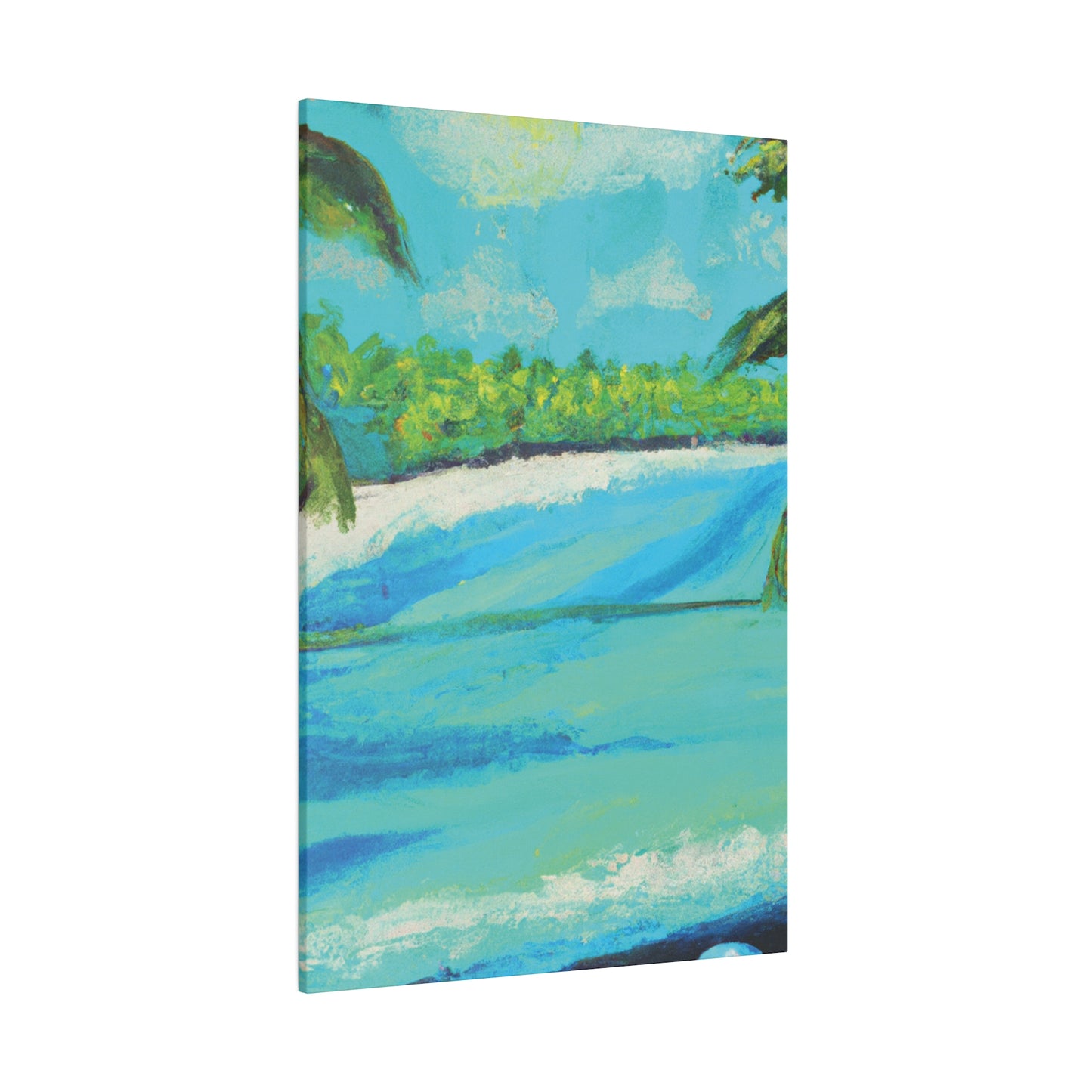 10781G - Bahamas Ocean Painting Print | Bahamas | Ocean | Beach | Poster | Home Decor | Wall Art | Canvas