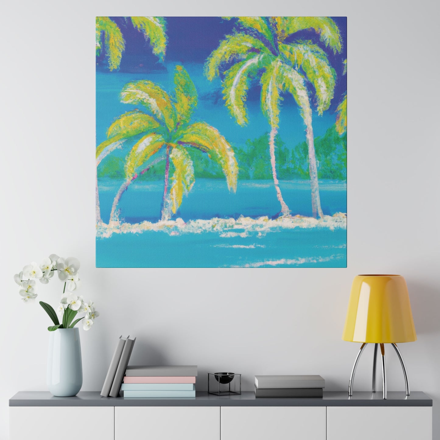 9239X - Bahamas Ocean Painting Print | Bahamas | Ocean | Beach | Poster | Home Decor | Wall Art | Canvas