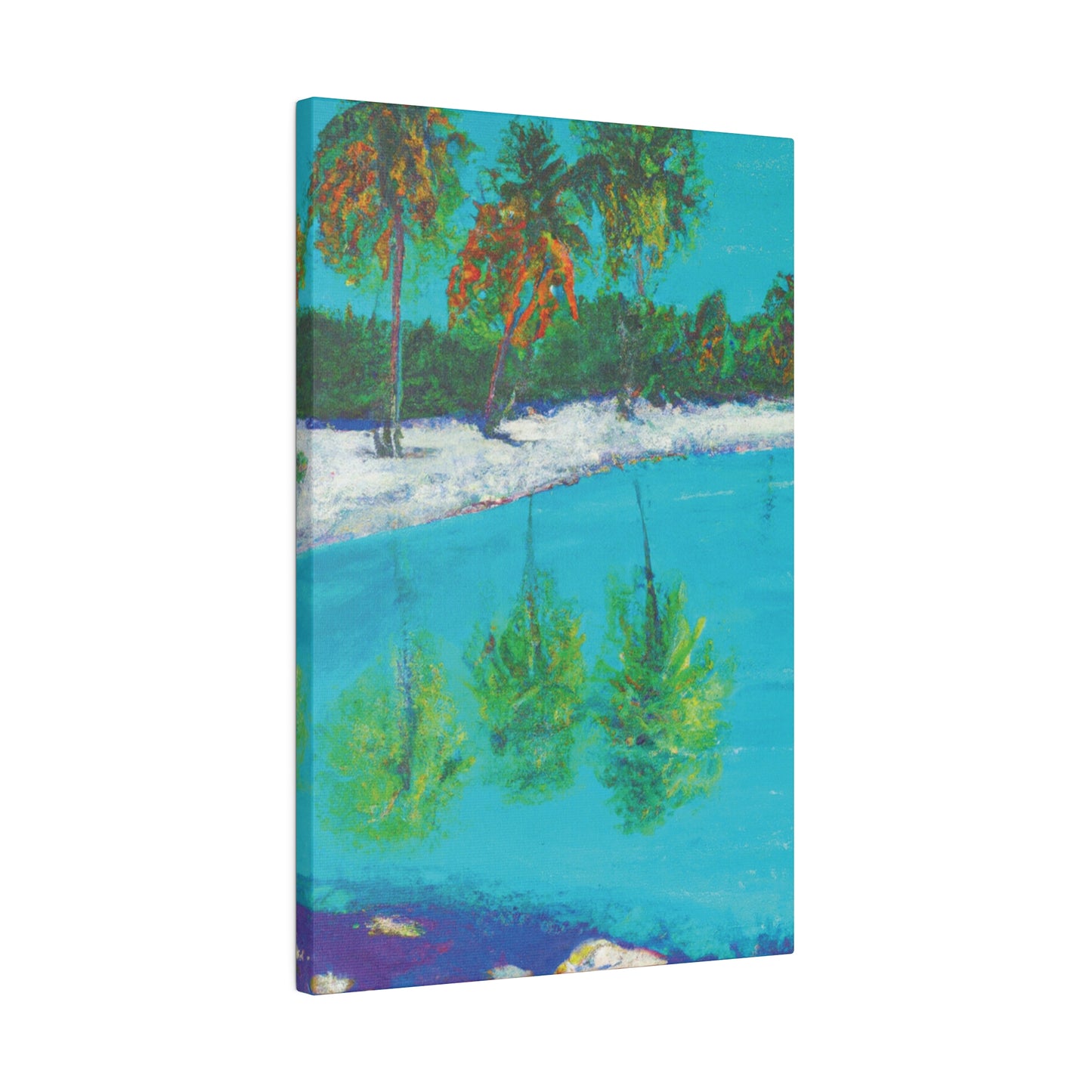 8297H - Bahamas Ocean Painting Print | Bahamas | Ocean | Beach | Poster | Home Decor | Wall Art | Canvas