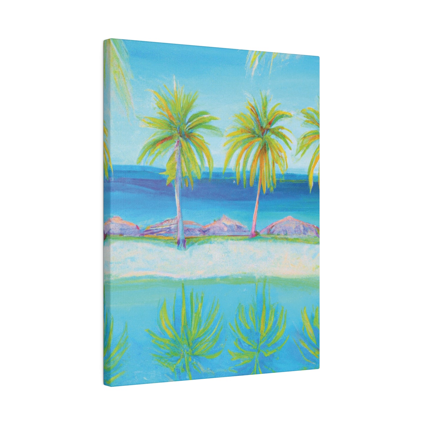 7646F - Bahamas Ocean Painting Print | Bahamas | Ocean | Beach | Poster | Home Decor | Wall Art | Canvas