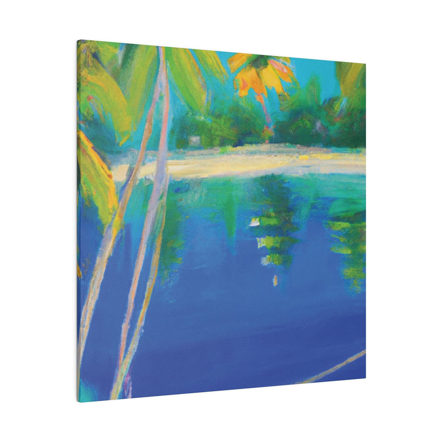 6837T - Bahamas Ocean Painting Print | Bahamas | Ocean | Beach | Poster | Home Decor | Wall Art | Canvas