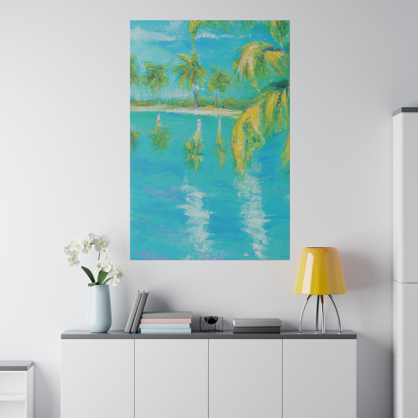 4935Q - Bahamas Ocean Painting Print | Bahamas | Ocean | Beach | Poster | Home Decor | Wall Art | Canvas