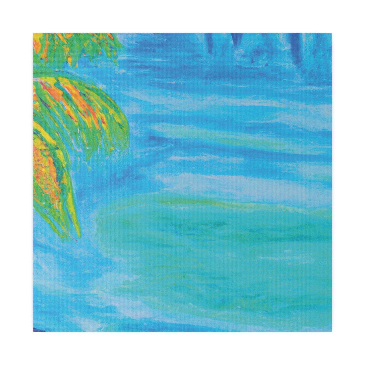 3842G - Bahamas Ocean Painting Print | Bahamas | Ocean | Beach | Poster | Home Decor | Wall Art | Canvas