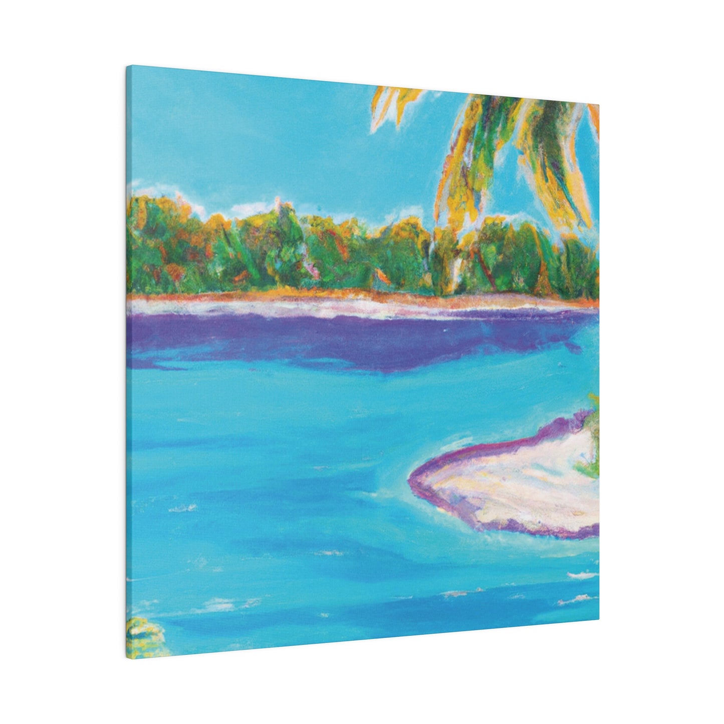 6781B - Bahamas Ocean Painting Print | Bahamas | Ocean | Beach | Poster | Home Decor | Wall Art | Canvas