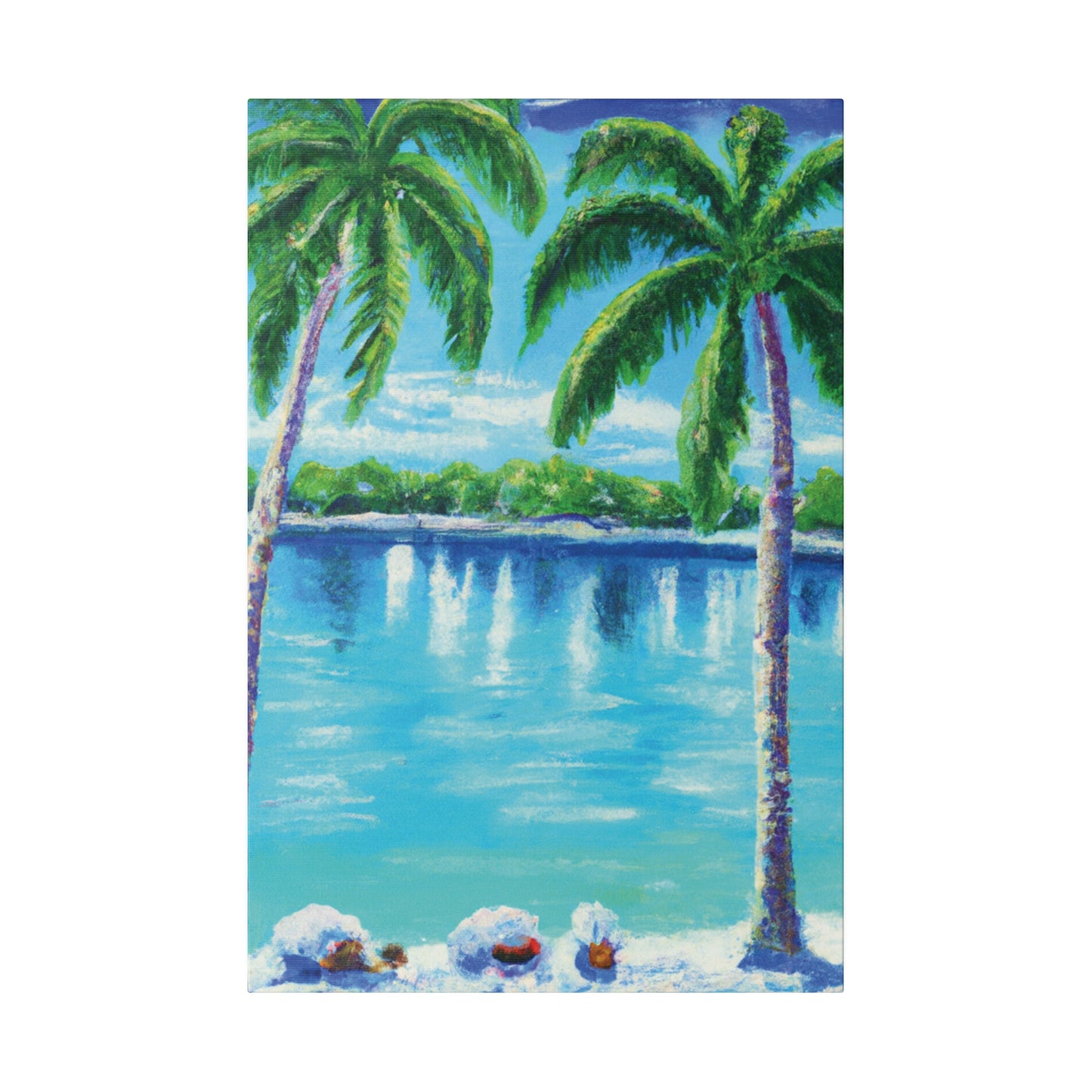 4482N - Bahamas Ocean Painting Print | Bahamas | Ocean | Beach | Poster | Home Decor | Wall Art | Canvas