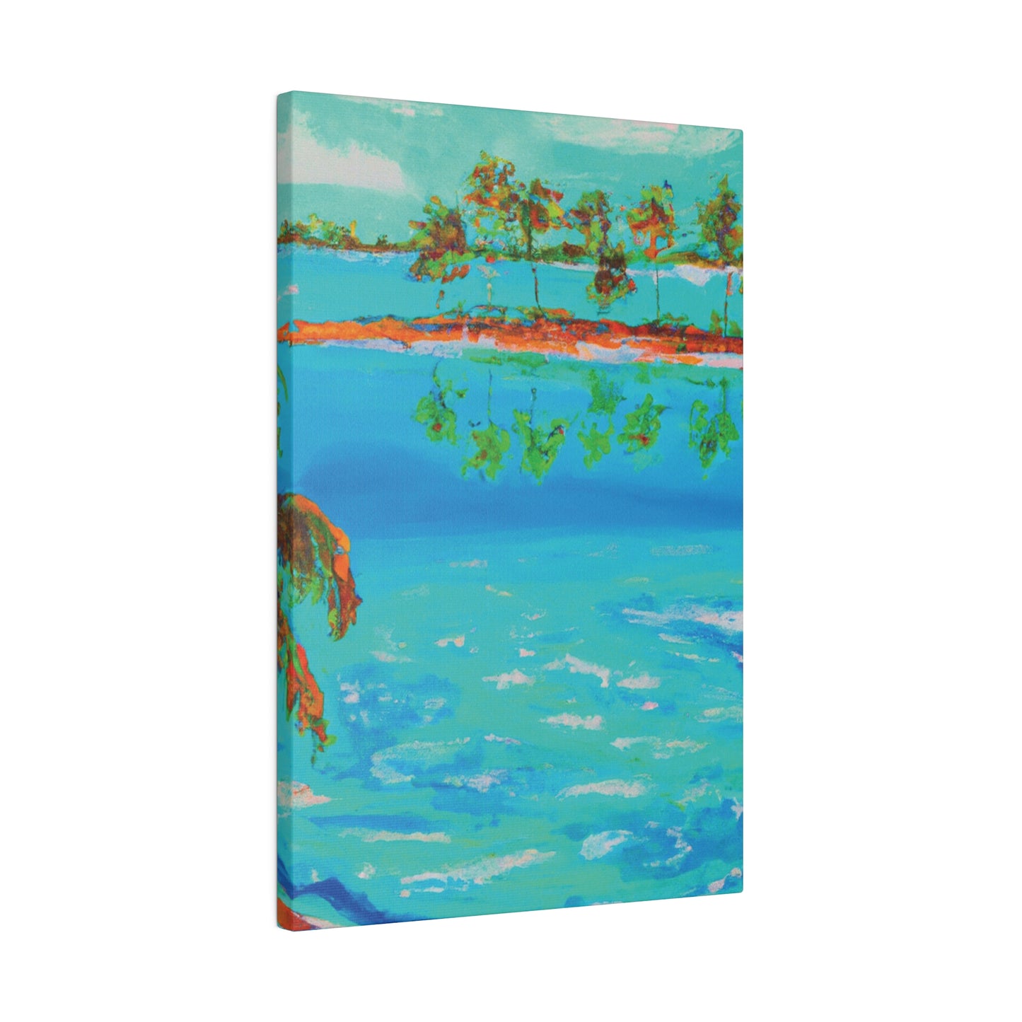 5171E - Bahamas Ocean Painting Print | Bahamas | Ocean | Beach | Poster | Home Decor | Wall Art | Canvas