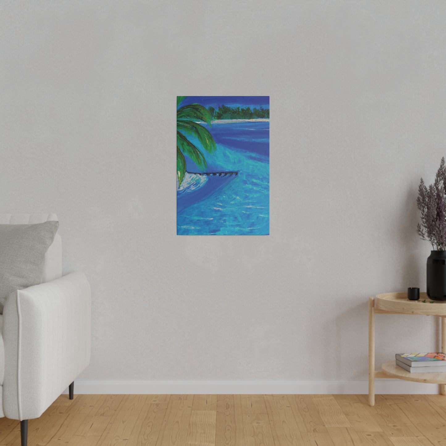 3145T - Bahamas Ocean Painting Print | Bahamas | Ocean | Beach | Poster | Home Decor | Wall Art | Canvas