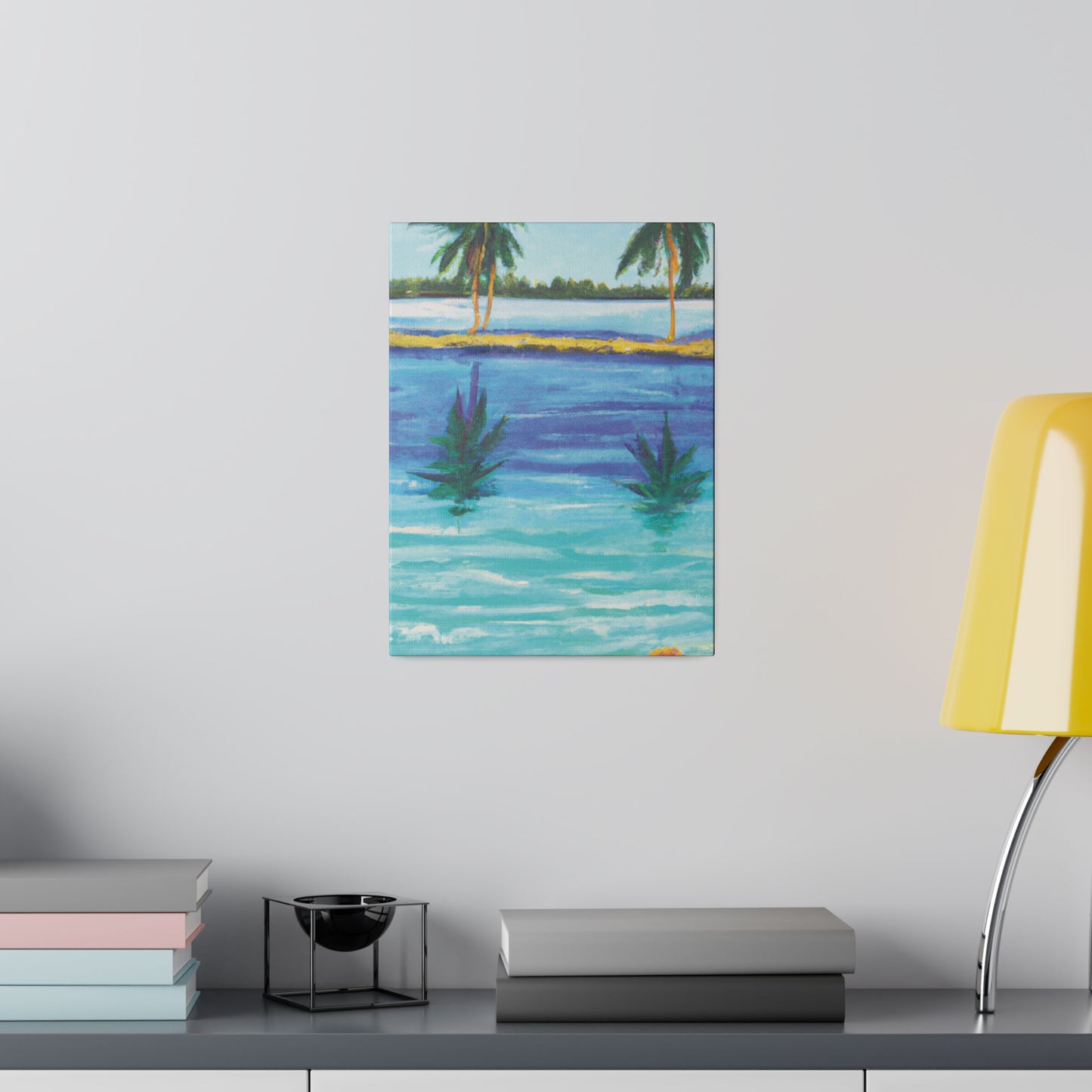 9768P - Bahamas Ocean Painting Print | Bahamas | Ocean | Beach | Poster | Home Decor | Wall Art | Canvas