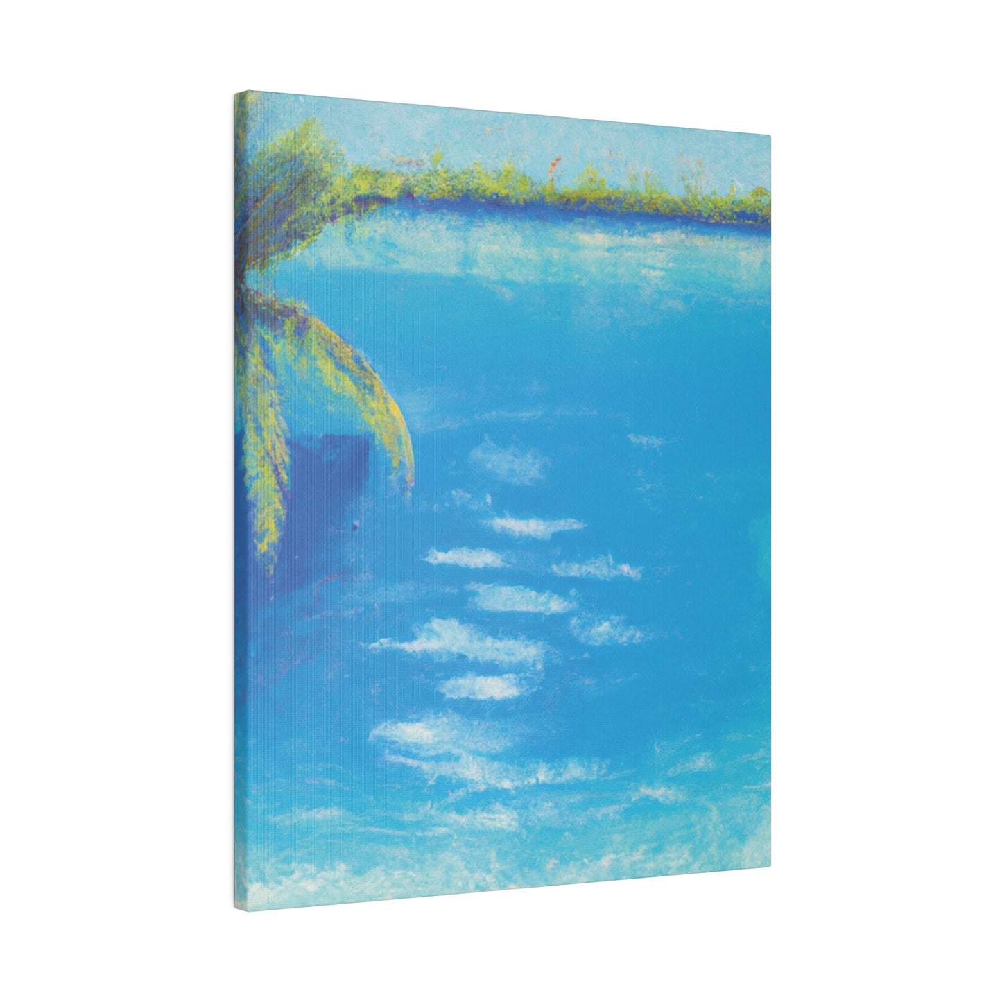 9819K - Bahamas Ocean Painting Print | Bahamas | Ocean | Beach | Poster | Home Decor | Wall Art | Canvas