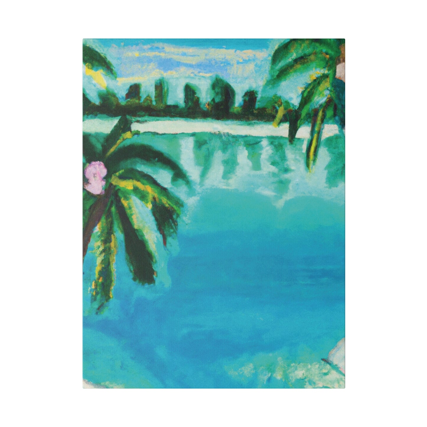 4327F - Bahamas Ocean Painting Print | Bahamas | Ocean | Beach | Poster | Home Decor | Wall Art | Canvas