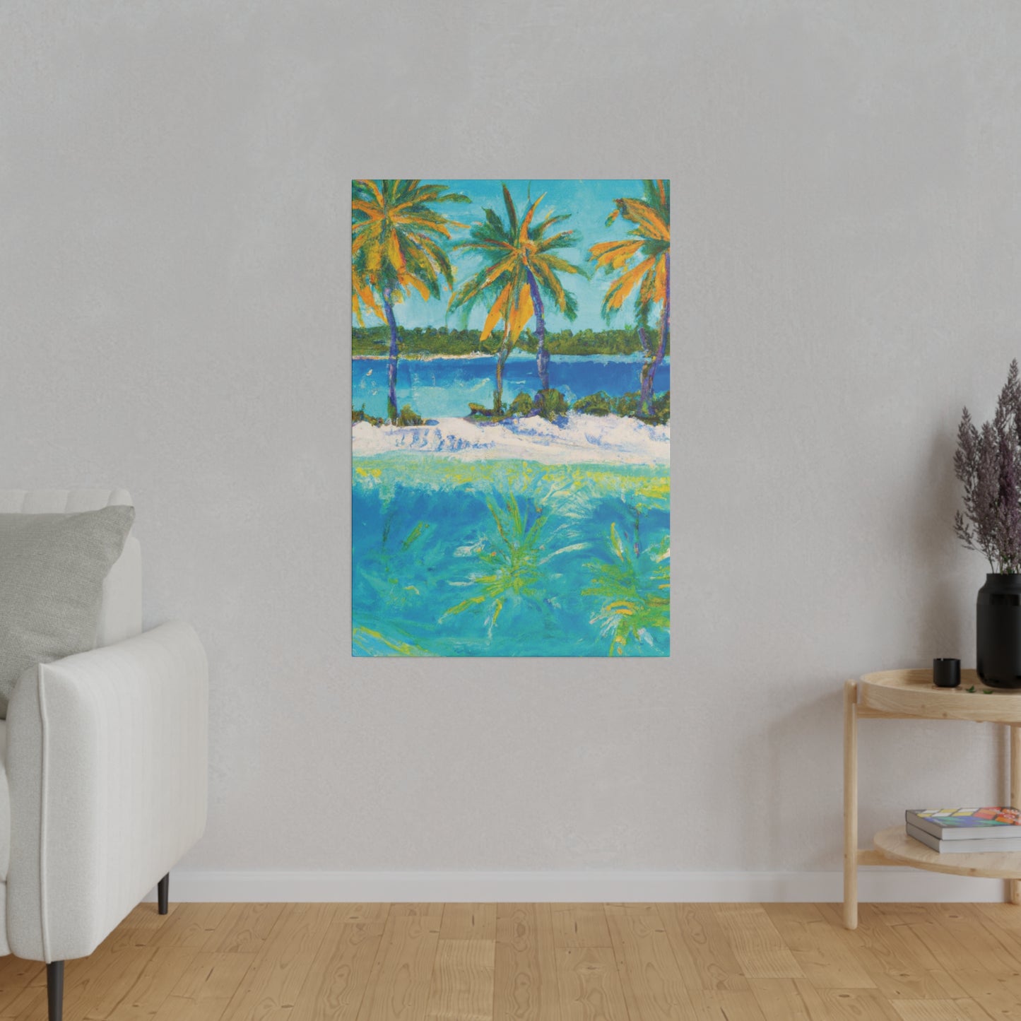 2367X - Bahamas Ocean Painting Print | Bahamas | Ocean | Beach | Poster | Home Decor | Wall Art | Canvas