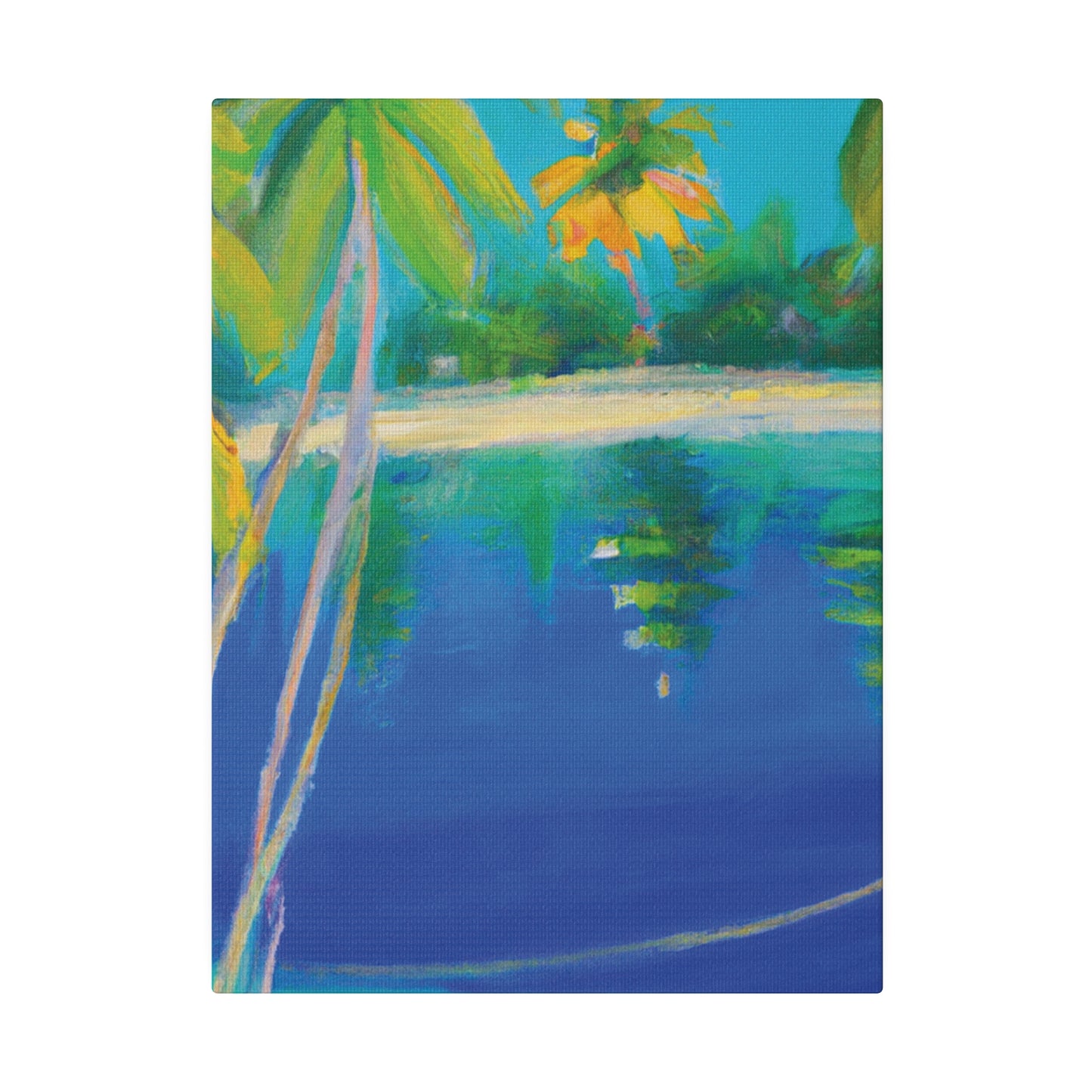 6837T - Bahamas Ocean Painting Print | Bahamas | Ocean | Beach | Poster | Home Decor | Wall Art | Canvas