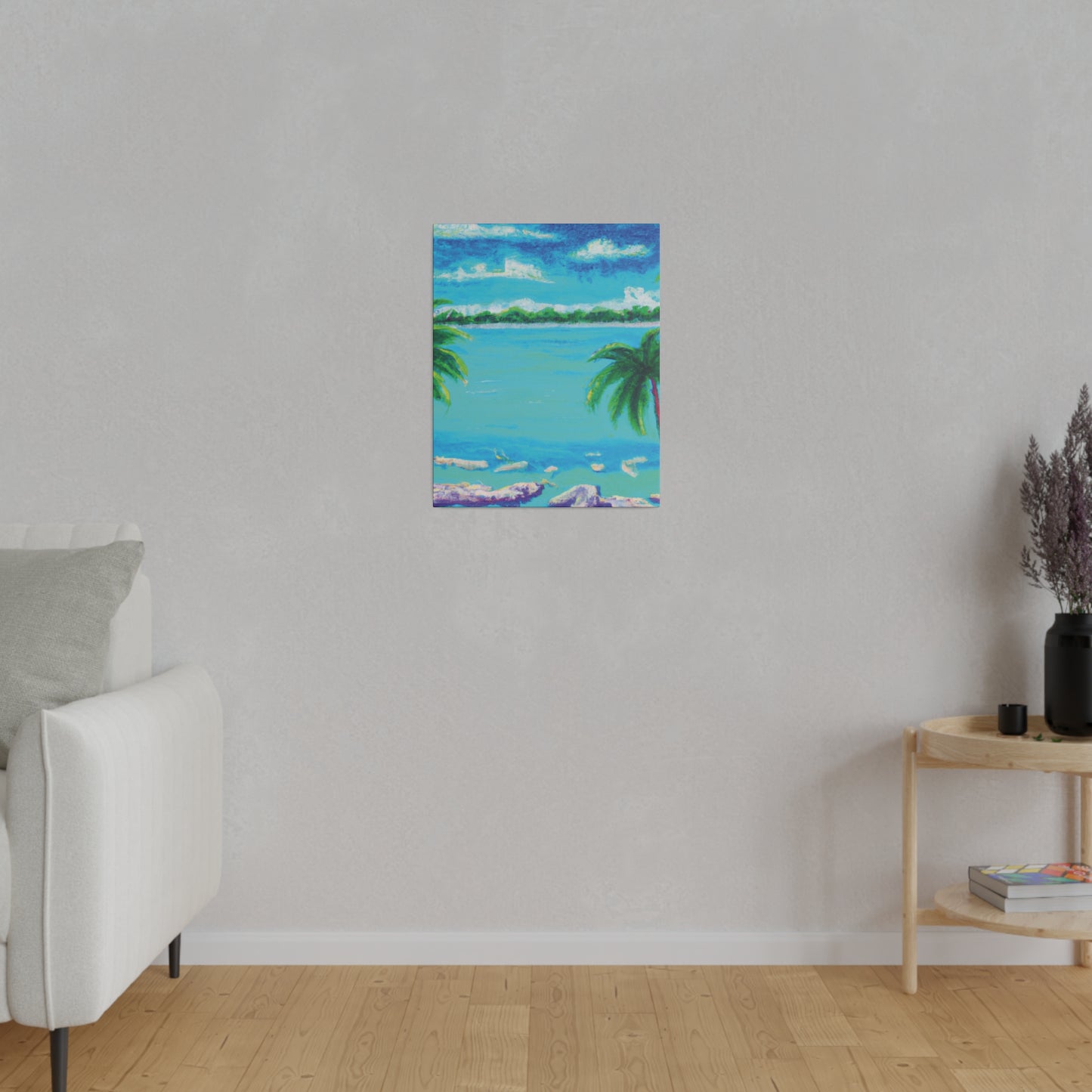 9293Y - Bahamas Ocean Painting Print | Bahamas | Ocean | Beach | Poster | Home Decor | Wall Art | Canvas