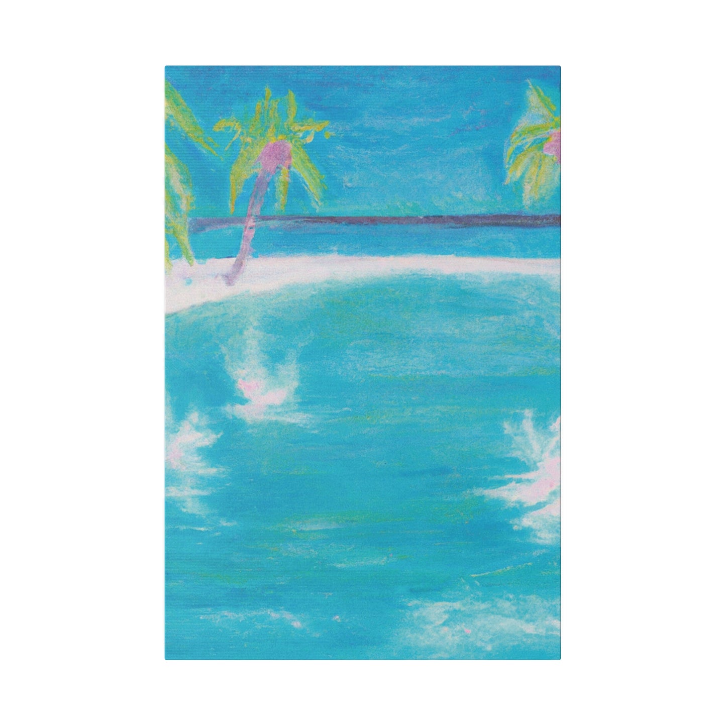 8348G - Bahamas Ocean Painting Print | Bahamas | Ocean | Beach | Poster | Home Decor | Wall Art | Canvas