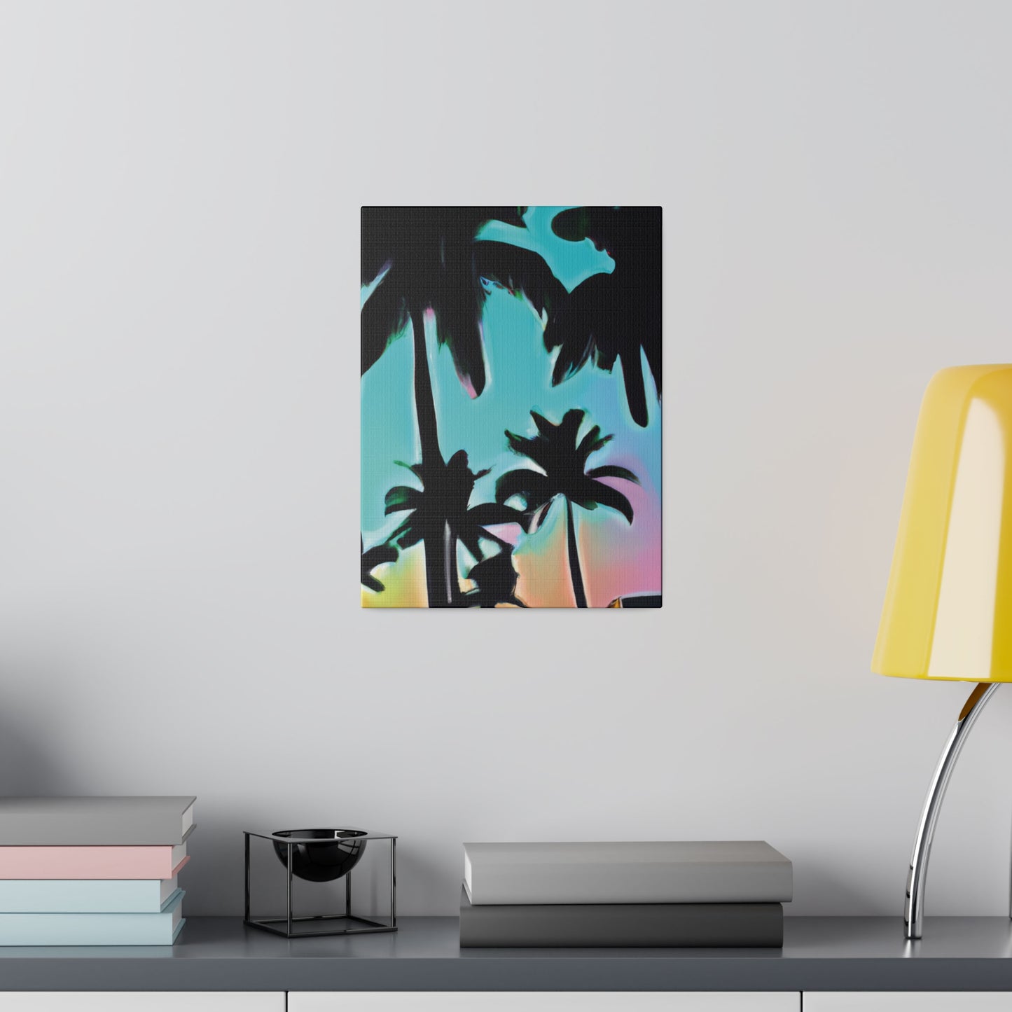 5491X - Miami Beach Sunset Painting Print | Miami | Beach | Sunset | Poster | Home Decor | Wall Art | Canvas