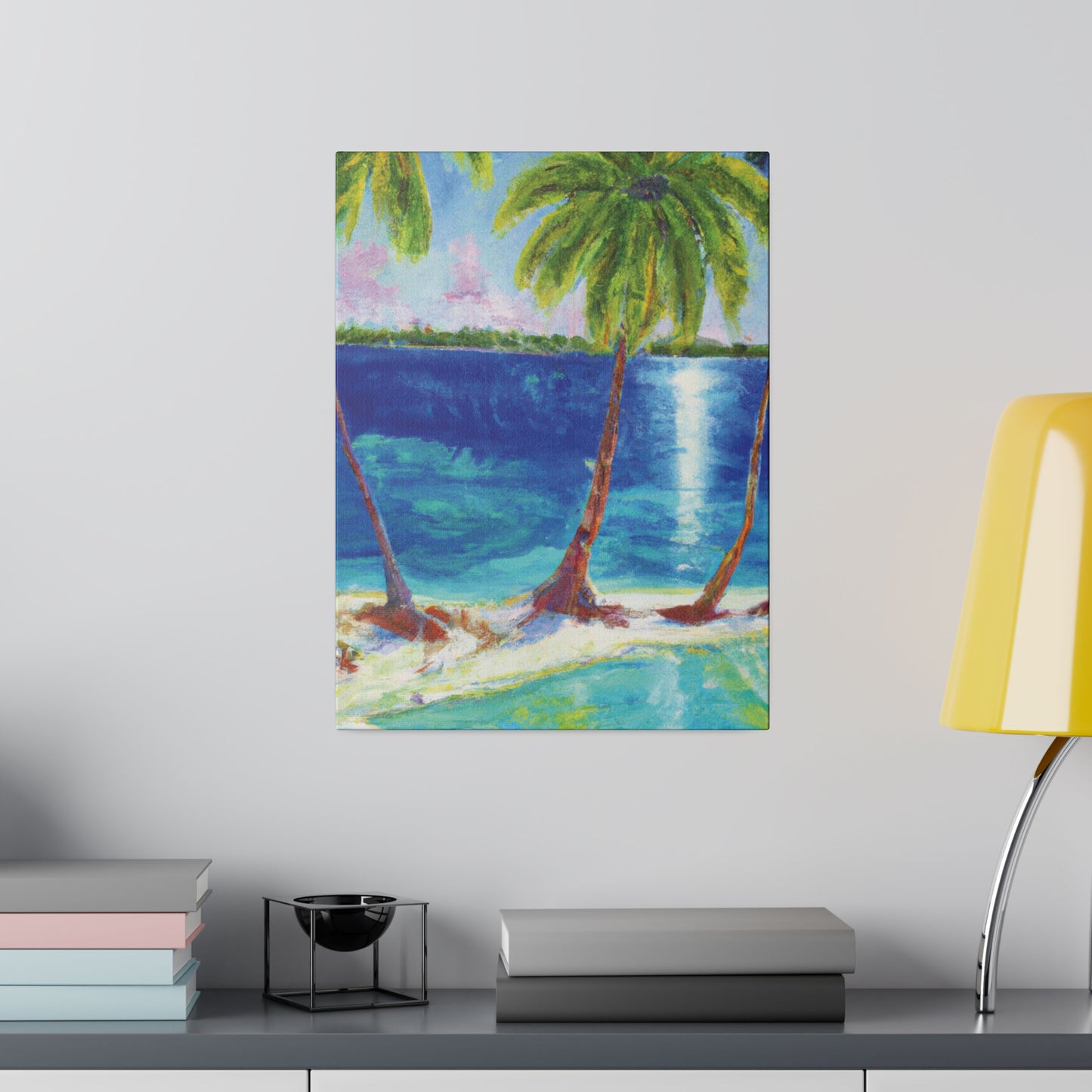 391F - Bahamas Ocean Painting Print | Bahamas | Ocean | Beach | Poster | Home Decor | Wall Art | Canvas