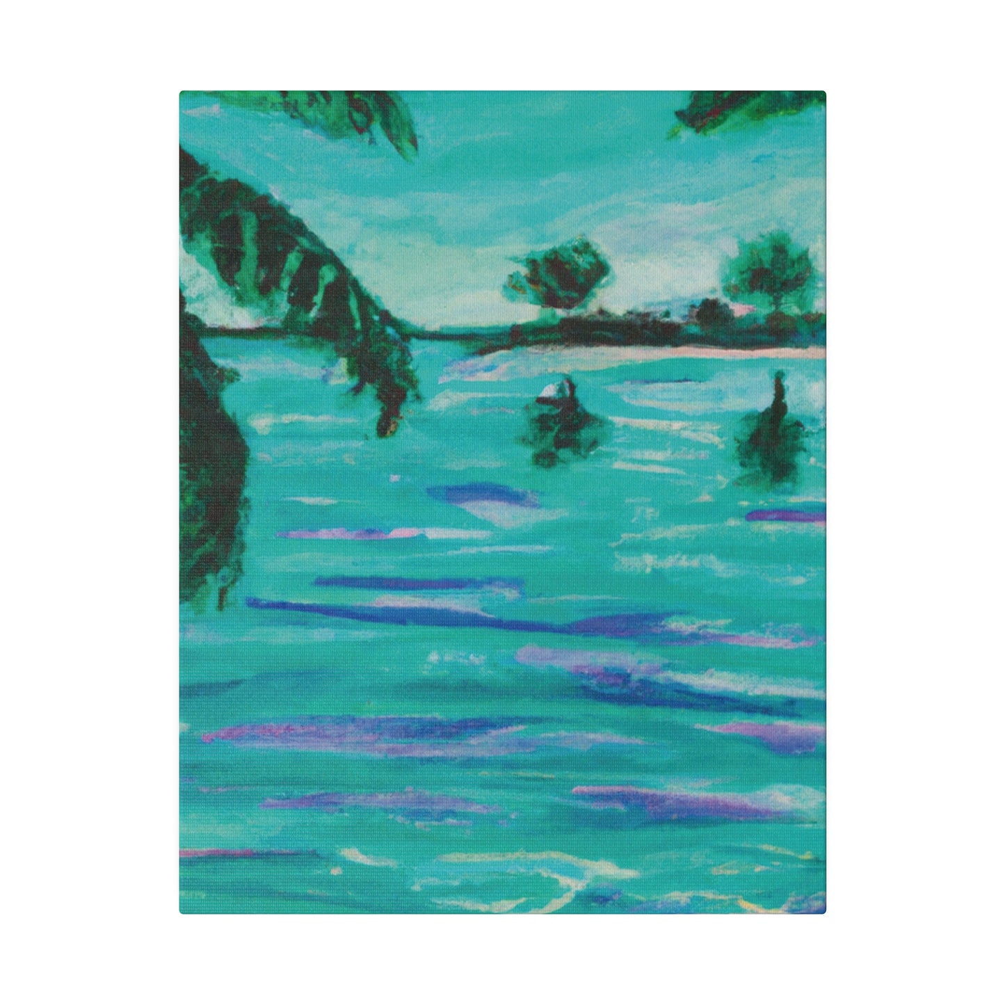 4157C - Bahamas Ocean Painting Print | Bahamas | Ocean | Beach | Poster | Home Decor | Wall Art | Canvas